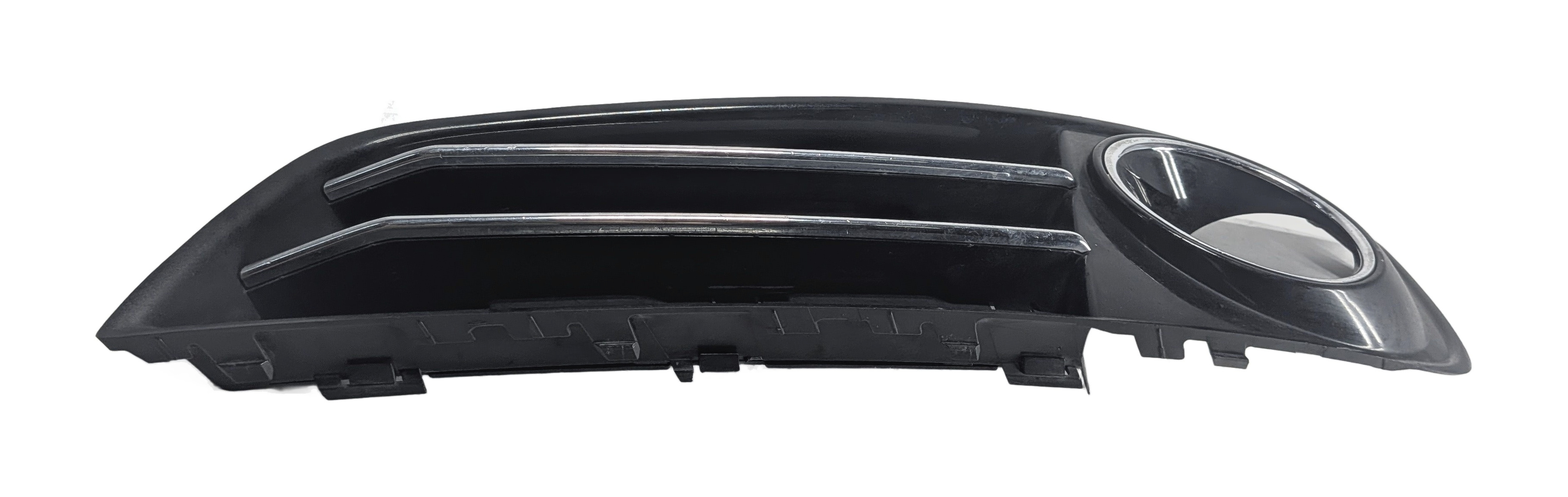 2011-2014 AUDI A8 (D4 4H) FRONT LOWER LEFT DRIVER BUMPER FOG LIGHT GRILLE INSERT — exact item pictured
