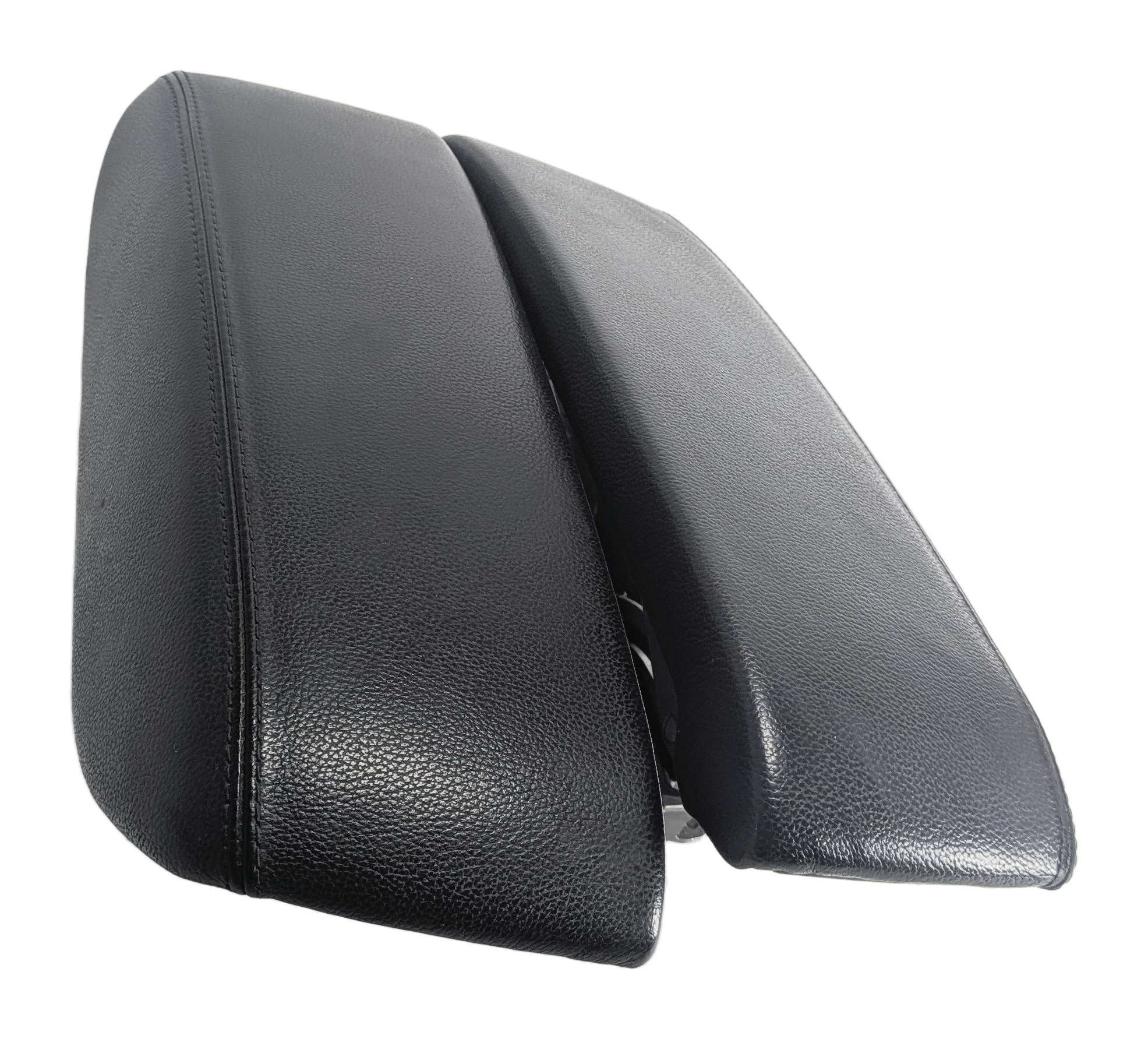 11-18 AUDI A8 S8 D4 4H CENTER CONSOLE LID (for cars w/ reclining seats) (Black) — exact item pictured