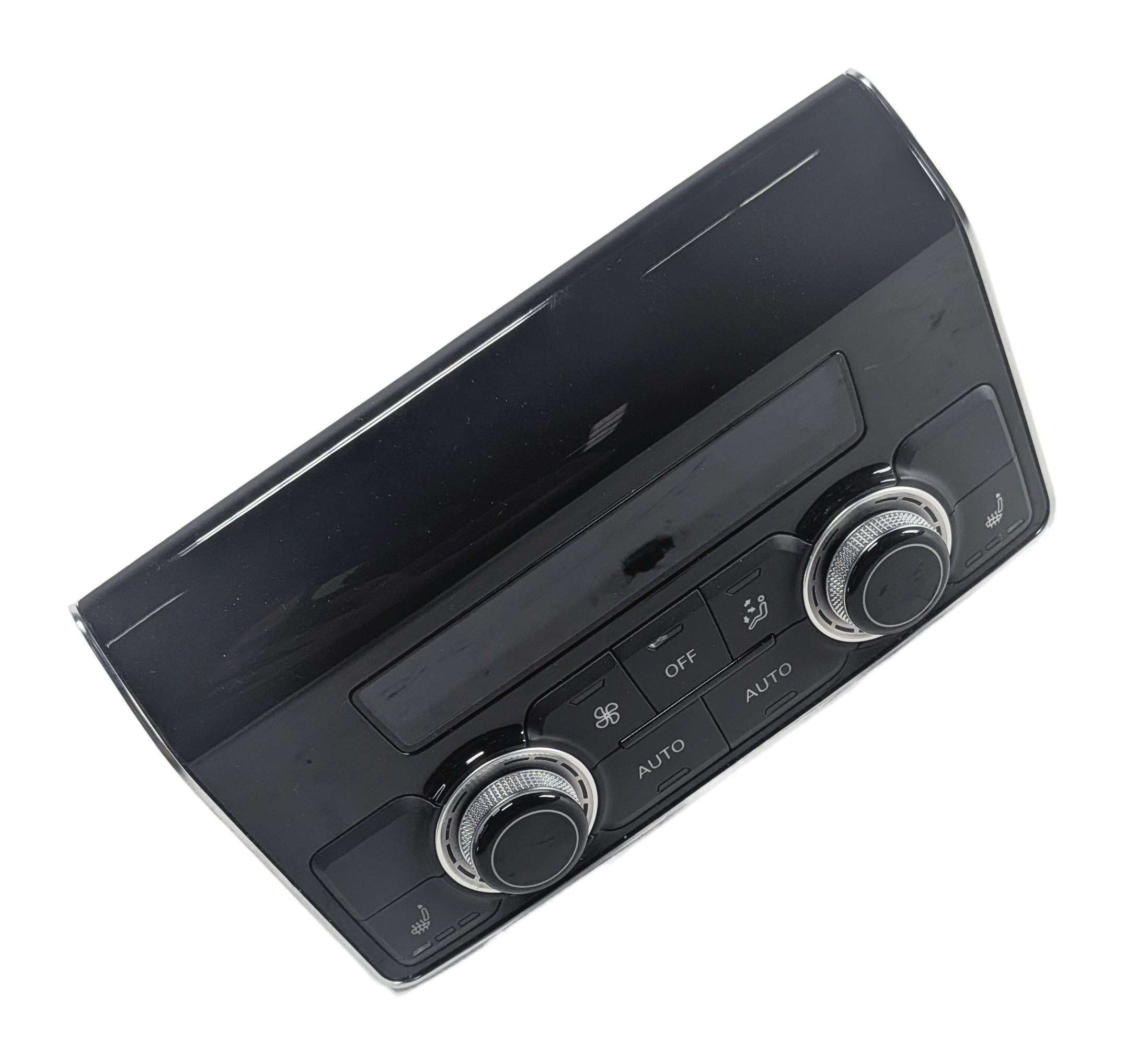 2011-2014 AUDI A8 S8 (D4 4H) REAR HEATER A/C TEMPERATURE CLIMATE CONTROL PANEL — exact item pictured