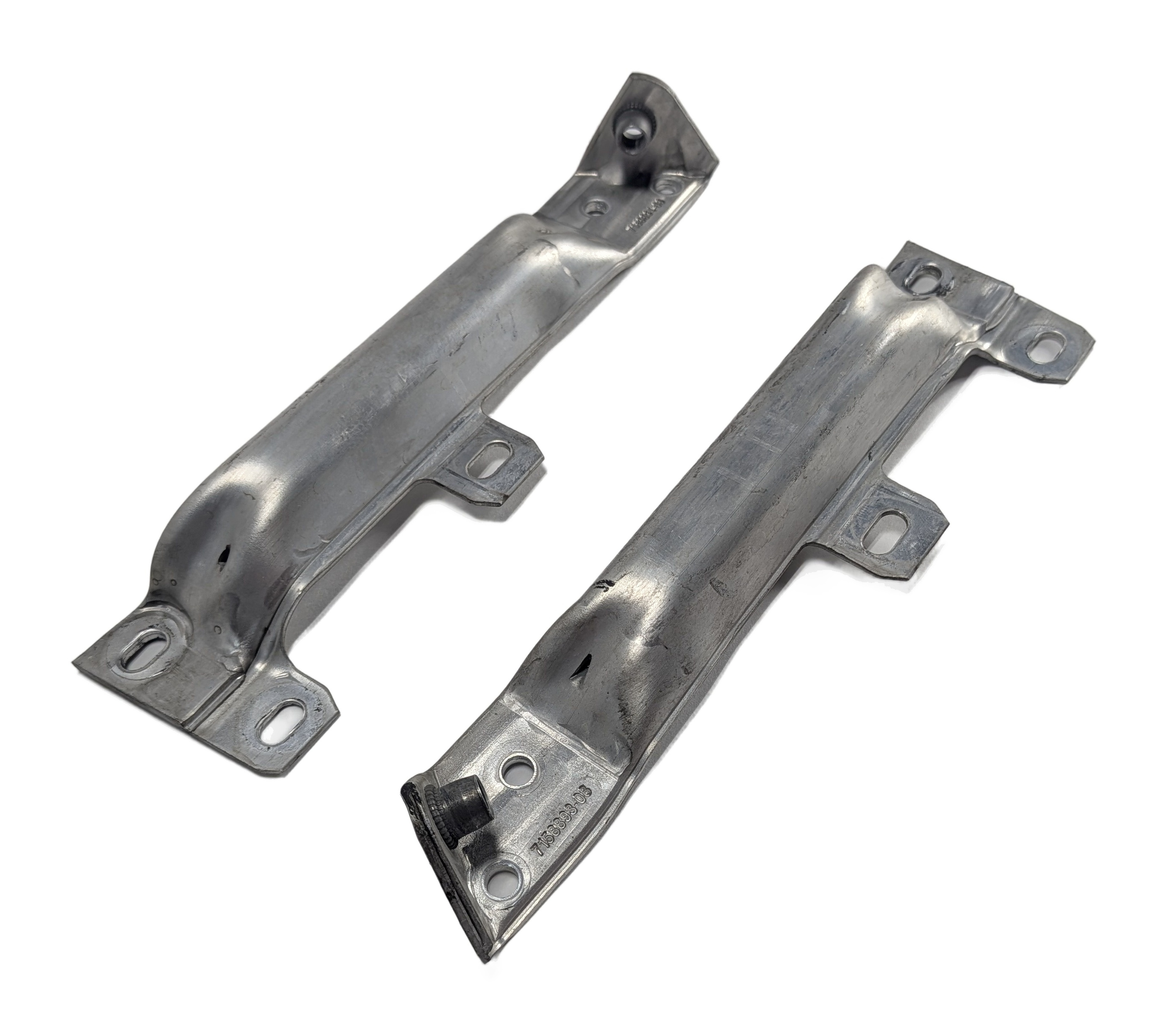 2014 BMW 535I (F10) FRONT BUMPER MOUNT SUPPORT BRACKET LEFT & RIGHT SET/2 — exact item pictured