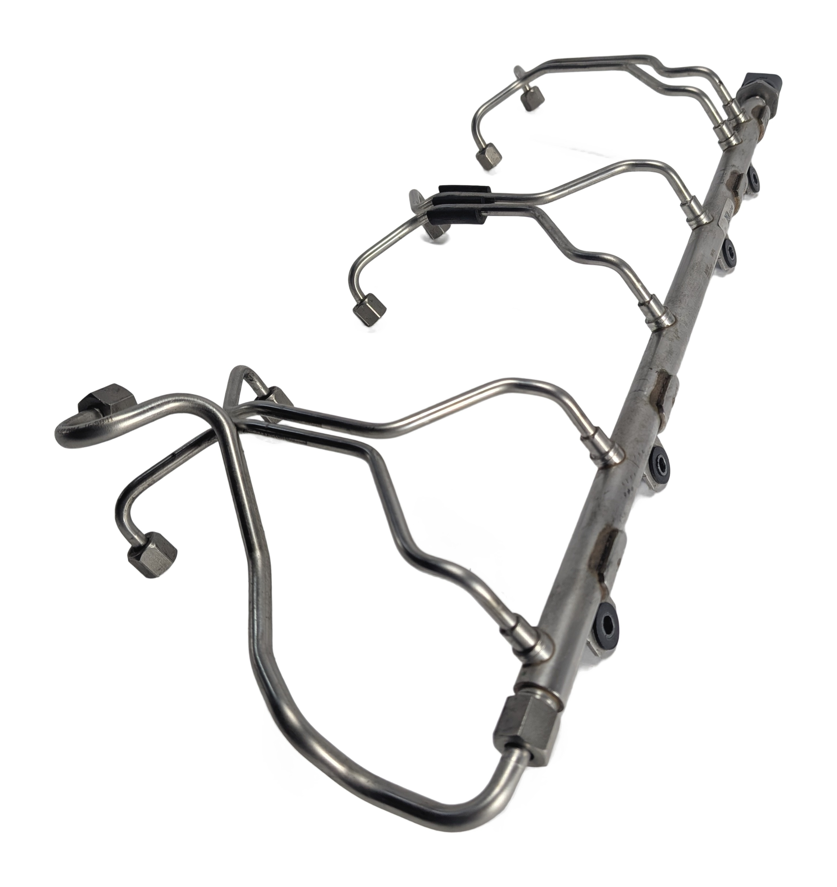 2014 BMW 535I (F10) 3.0L (N55) ENGINE GAS FUEL RAIL w/LINES & PRESSURE SENSOR — exact item pictured