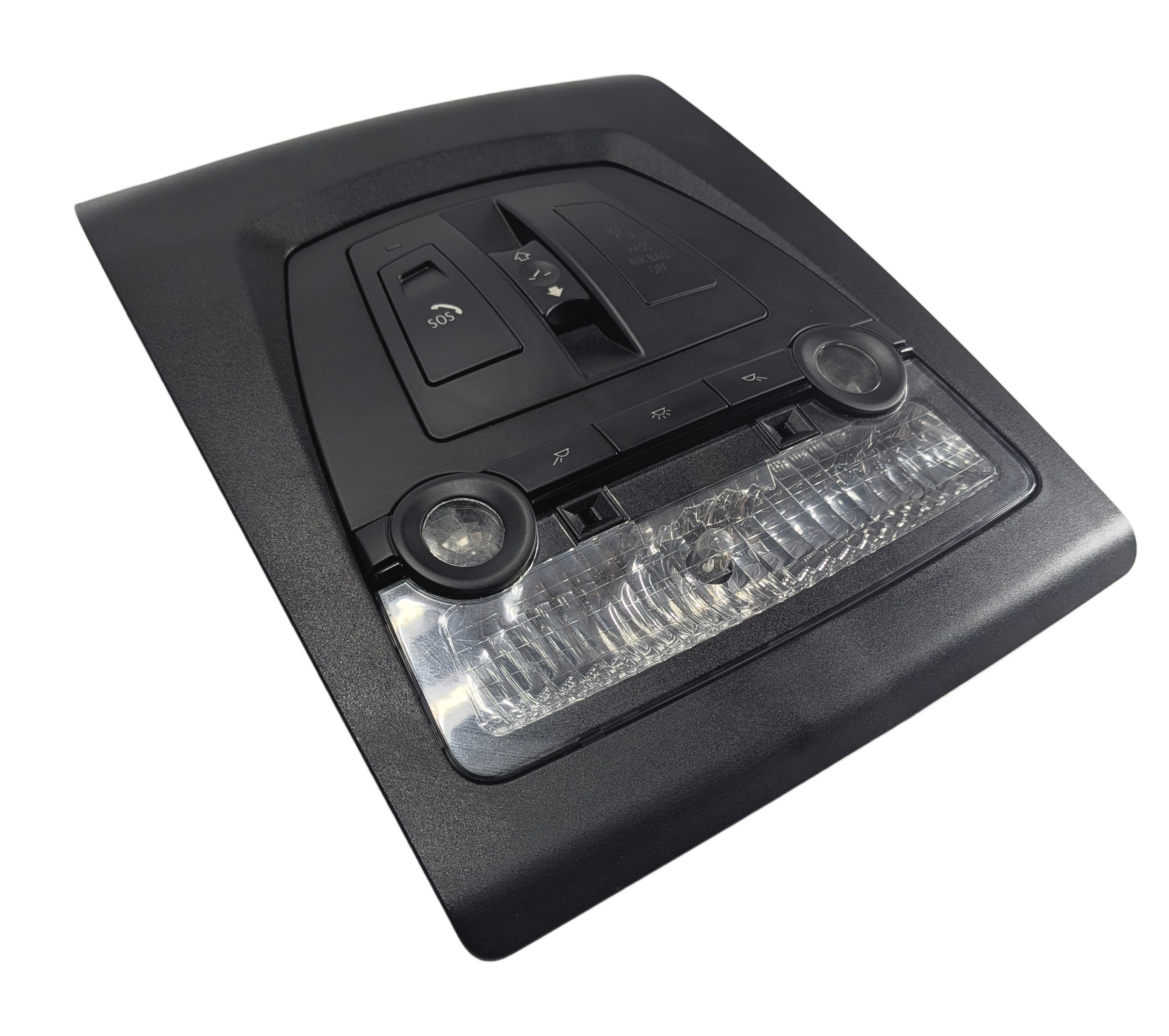 2014 BMW 535I (F10) FRONT ROOF DOME MAP READING COURTESY LIGHT (Black) — exact item pictured