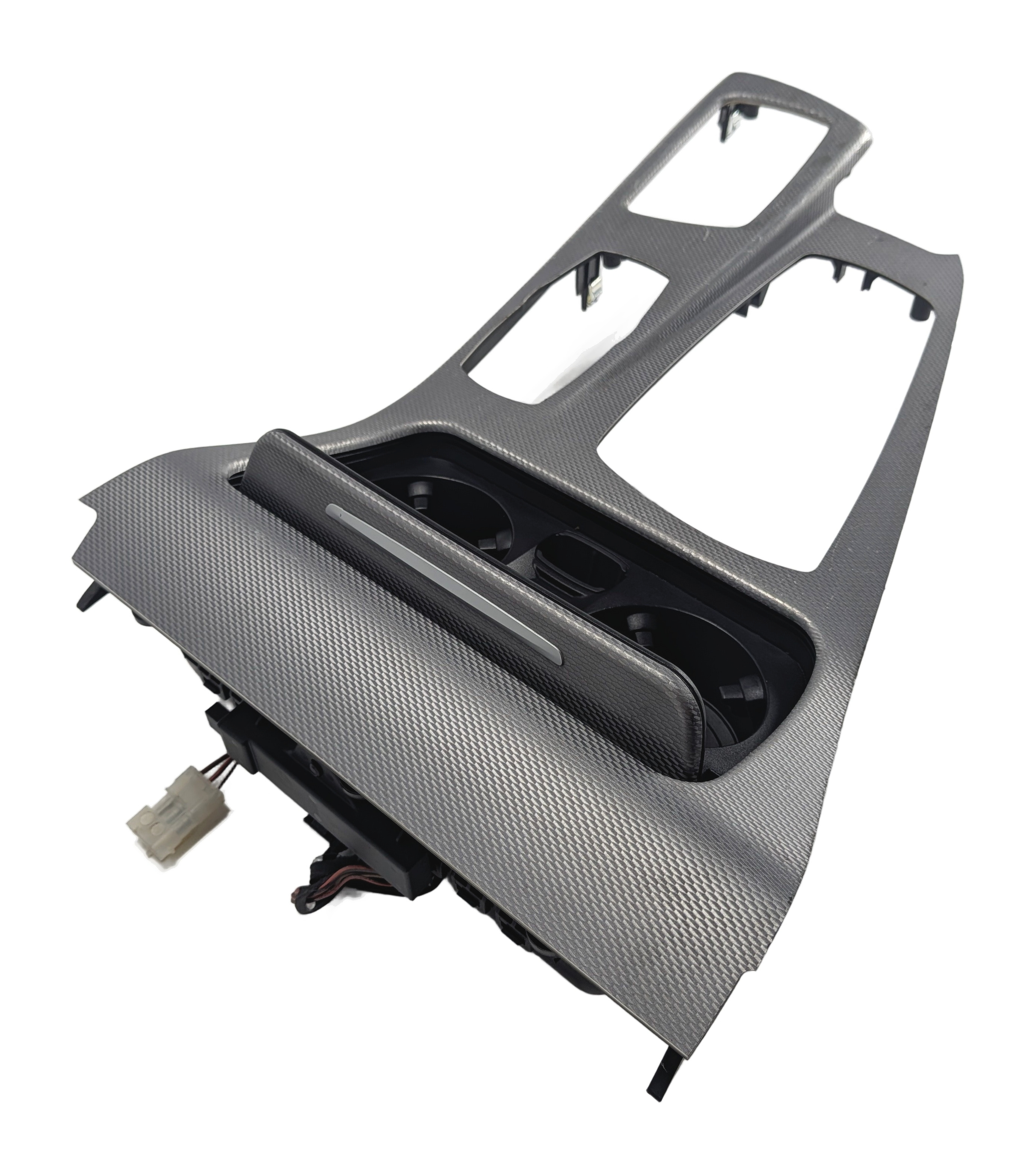 2014 BMW 535I (F10) FRONT CENTER CONSOLE CUP HOLDER w/TRIM COVER — exact item pictured