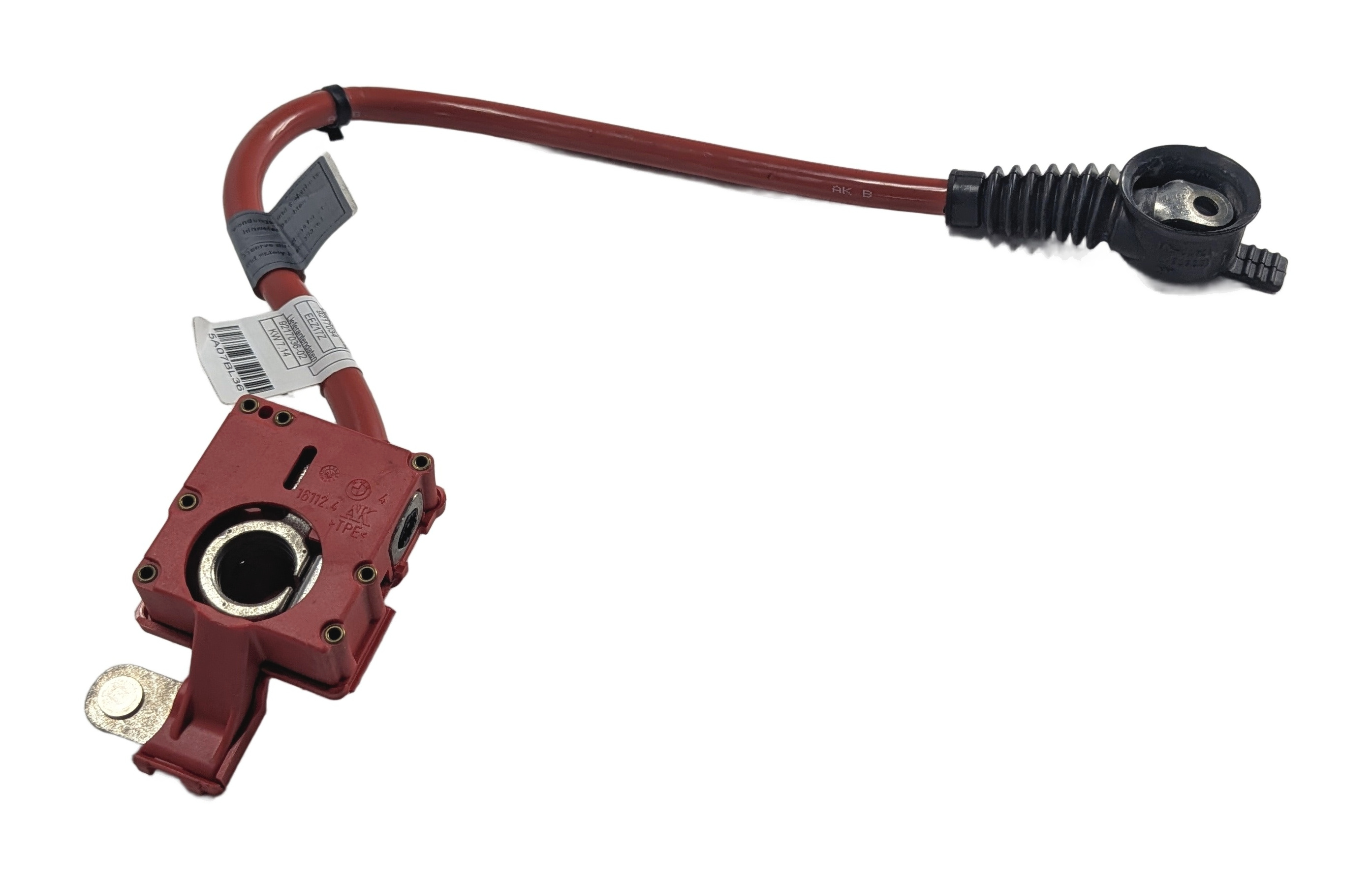 2014 BMW 535I (F10) 3.0L POSITIVE BATTERY CABLE w/ SAFETY TERMINAL — exact item pictured