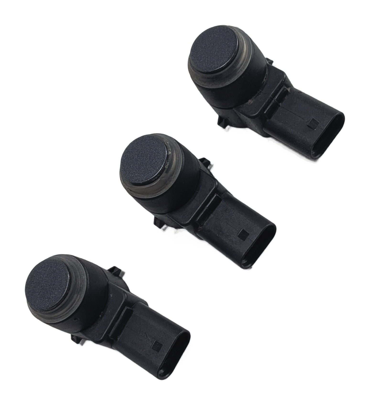 2012 MERCEDES GL450 (X164) REAR PARK ASSIST PDC DISTANCE SENSOR SET/3 (Gray) — exact item pictured