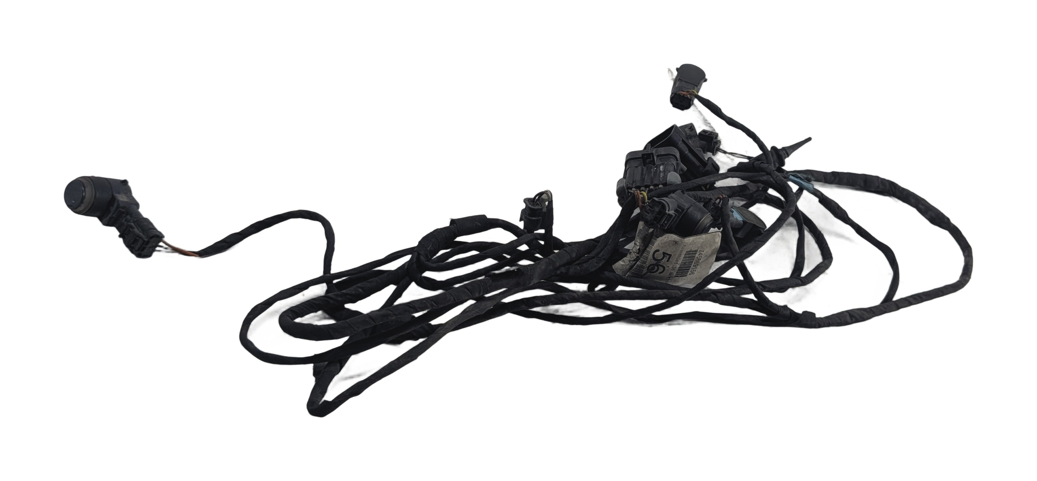 2012 MERCEDES GL450 (X164) FRONT PARK ASSIST PDC SENSORS w/WIRE HARNESS (Gray) — exact item pictured