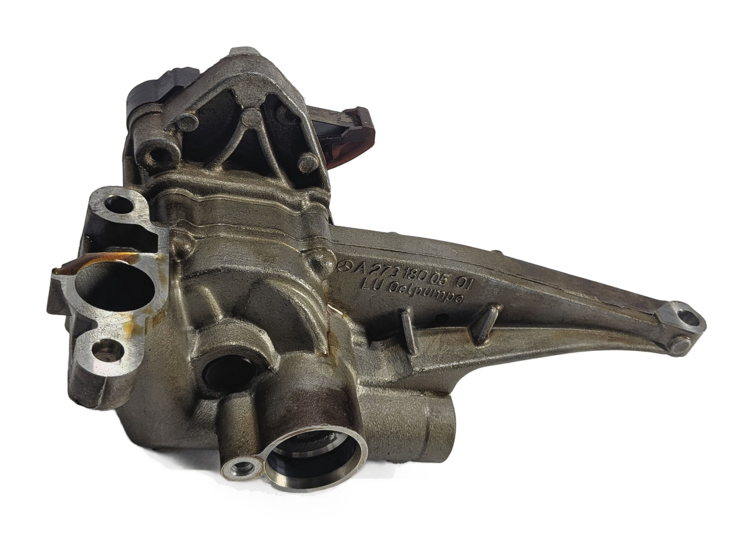 2010-2012 MERCEDES GL450 (X164) 4.6L M273 273.923 ENGINE MOTOR OIL FLUID PUMP — exact item pictured