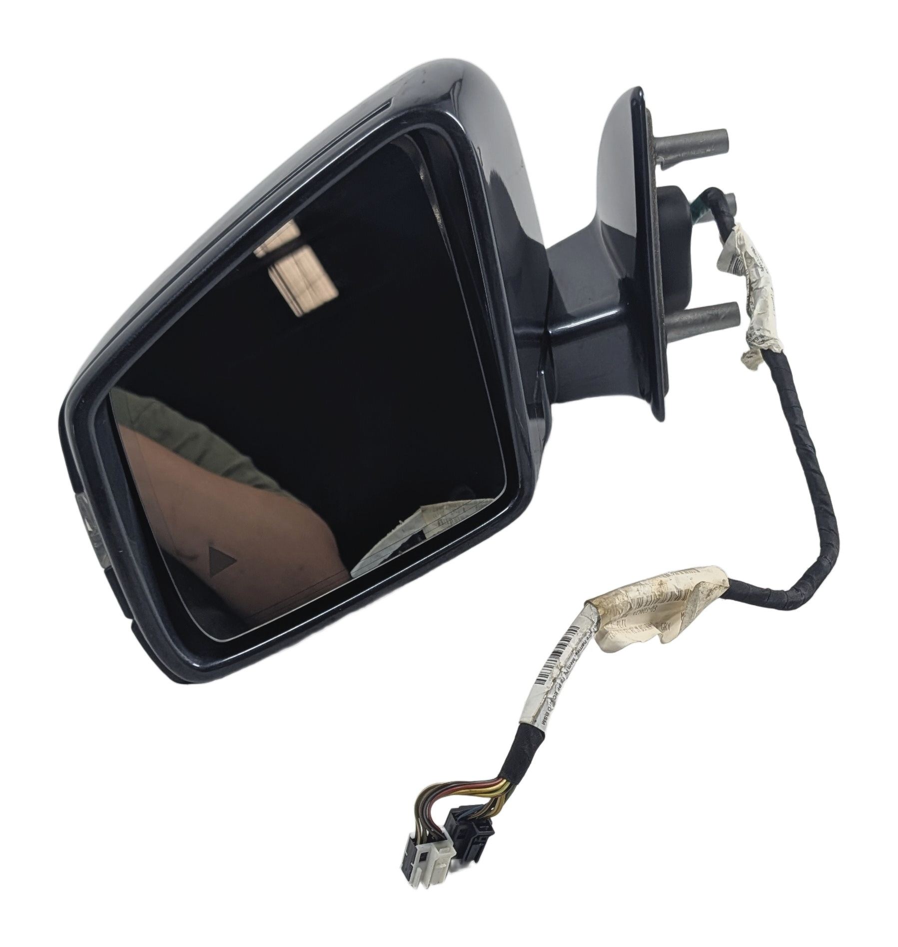 11-12 MERCEDES GL ML CLASS W164 X164 LEFT P-FOLD AUTODIM MEMORY MIRROR (Gray) — exact item pictured