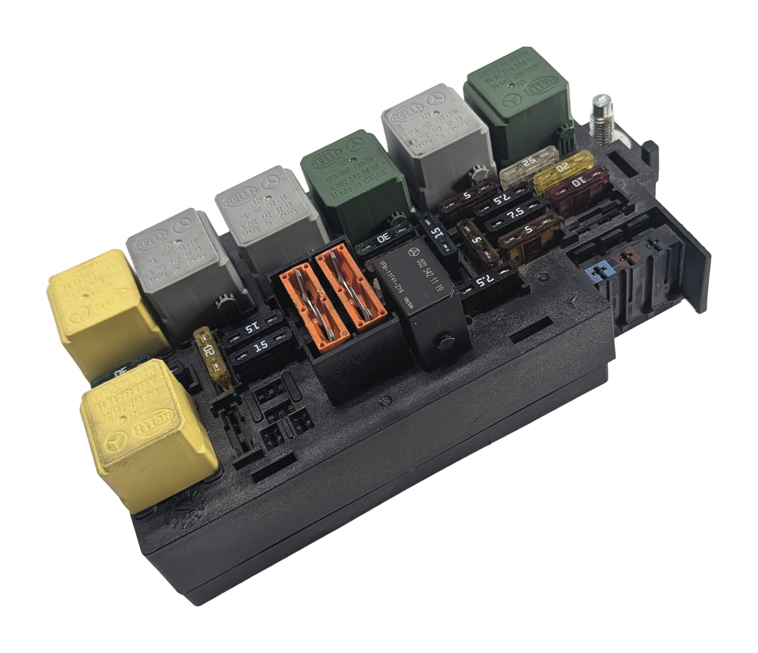 2012 MERCEDES GL350 GL450 GL550 (X164) ENGINE BAY FUSE RELAY PANEL BOX — exact item pictured