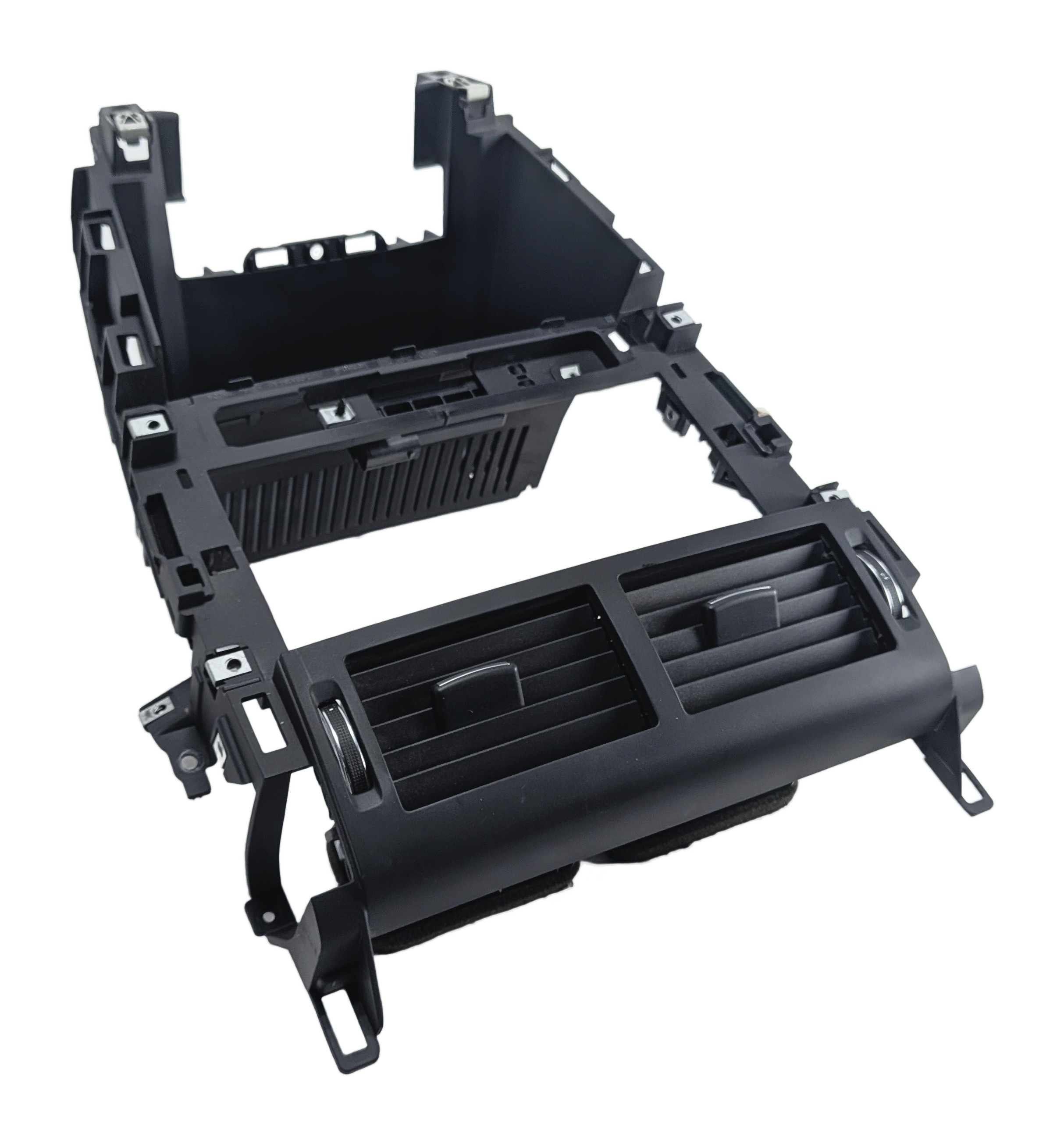 2018 ROVER DISCOVERY SPORT L550 FRONT CENTER DASH AIR VENT SCREEN BEZEL (Black) — exact item pictured