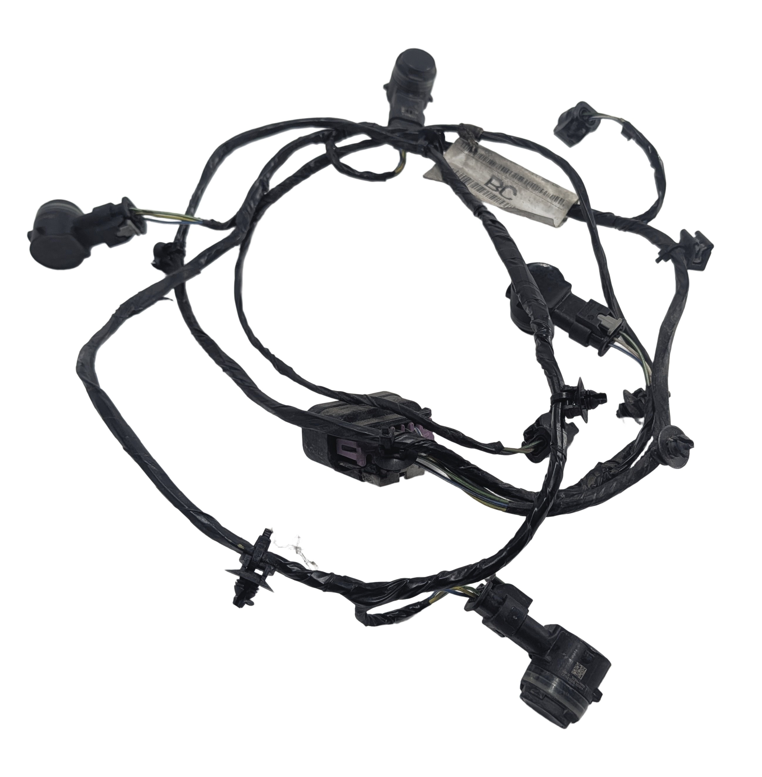 2018 LAND ROVER DISCOVERY SPORT (L550) REAR PARK ASSIST PDC SENSOR SET/4 (Black) — exact item pictured