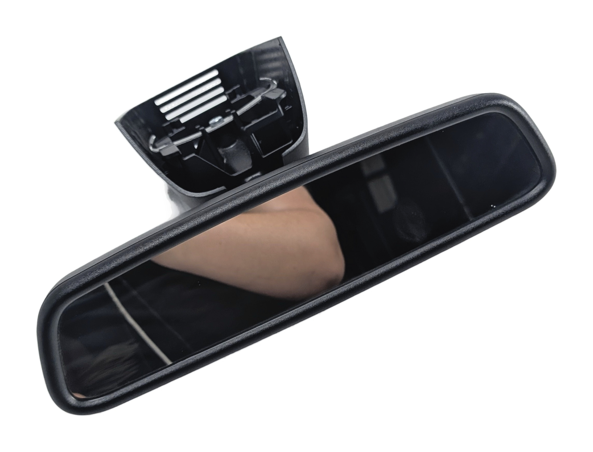 15-19 LAND ROVER DISCOVERY SPORT L550 MANUAL DAY NIGHT REARVIEW MIRROR (Black) — exact item pictured