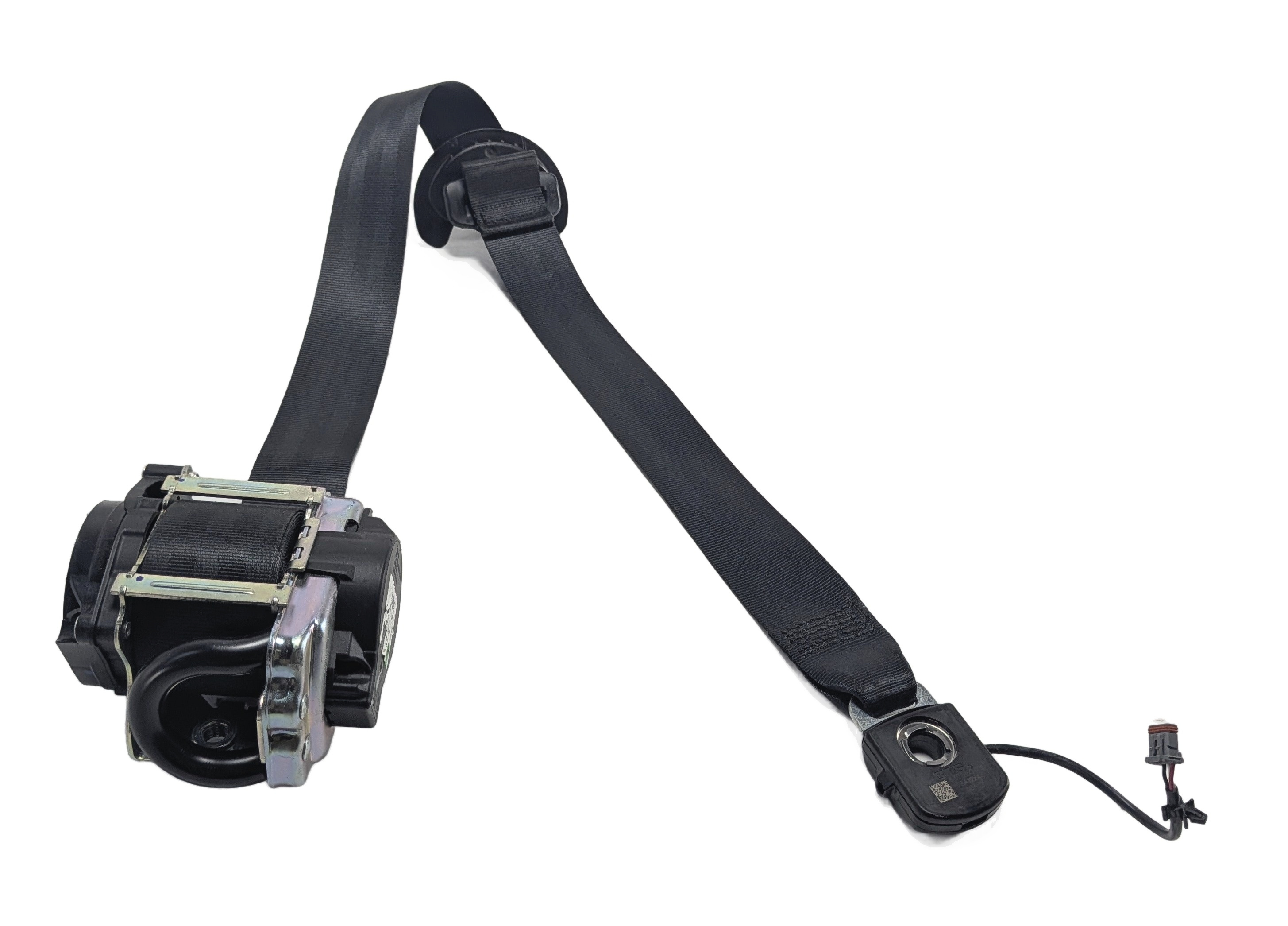 15-19 LAND ROVER DISCOVERY SPORT (L550) RIGHT FRONT SEATBELT RETRACTOR (Black) — exact item pictured