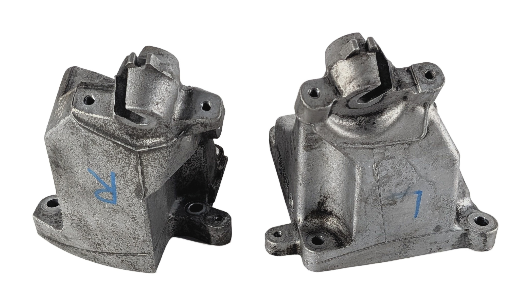 2015 MERCEDES E400 C207 3.0L 276.820 ENGINE MOTOR MOUNT BRACKET LEFT/RIGHT SET/2 — exact item pictured