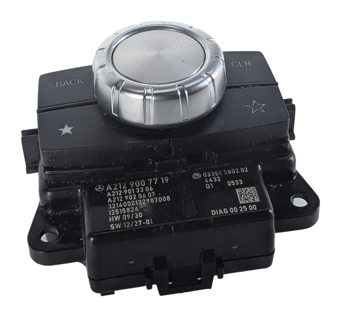 14-16 E-CLASS (A207 C207 W207 W212) RADIO NAVIGATION MEDIA COMMAND CONTROL KNOB — exact item pictured