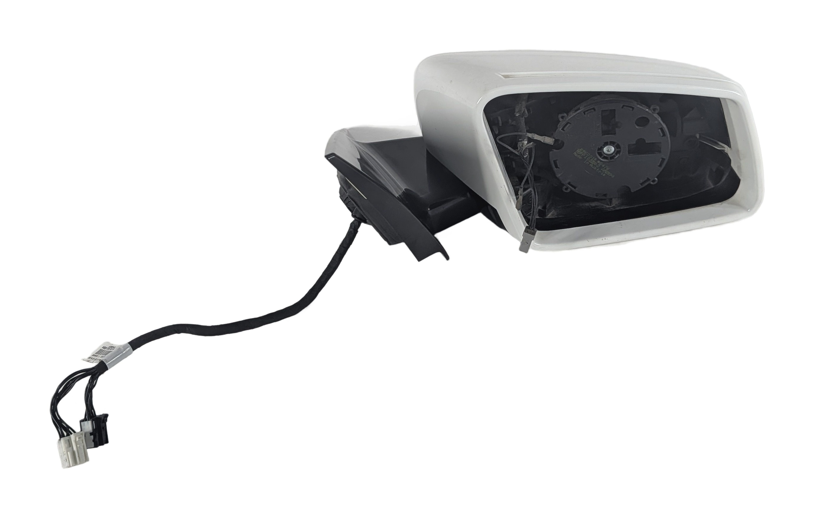 11-17 MERCEDES E350 E550 (A207 C207 W207) RIGHT BLIND SPOT DOOR MIRROR (White) — exact item pictured