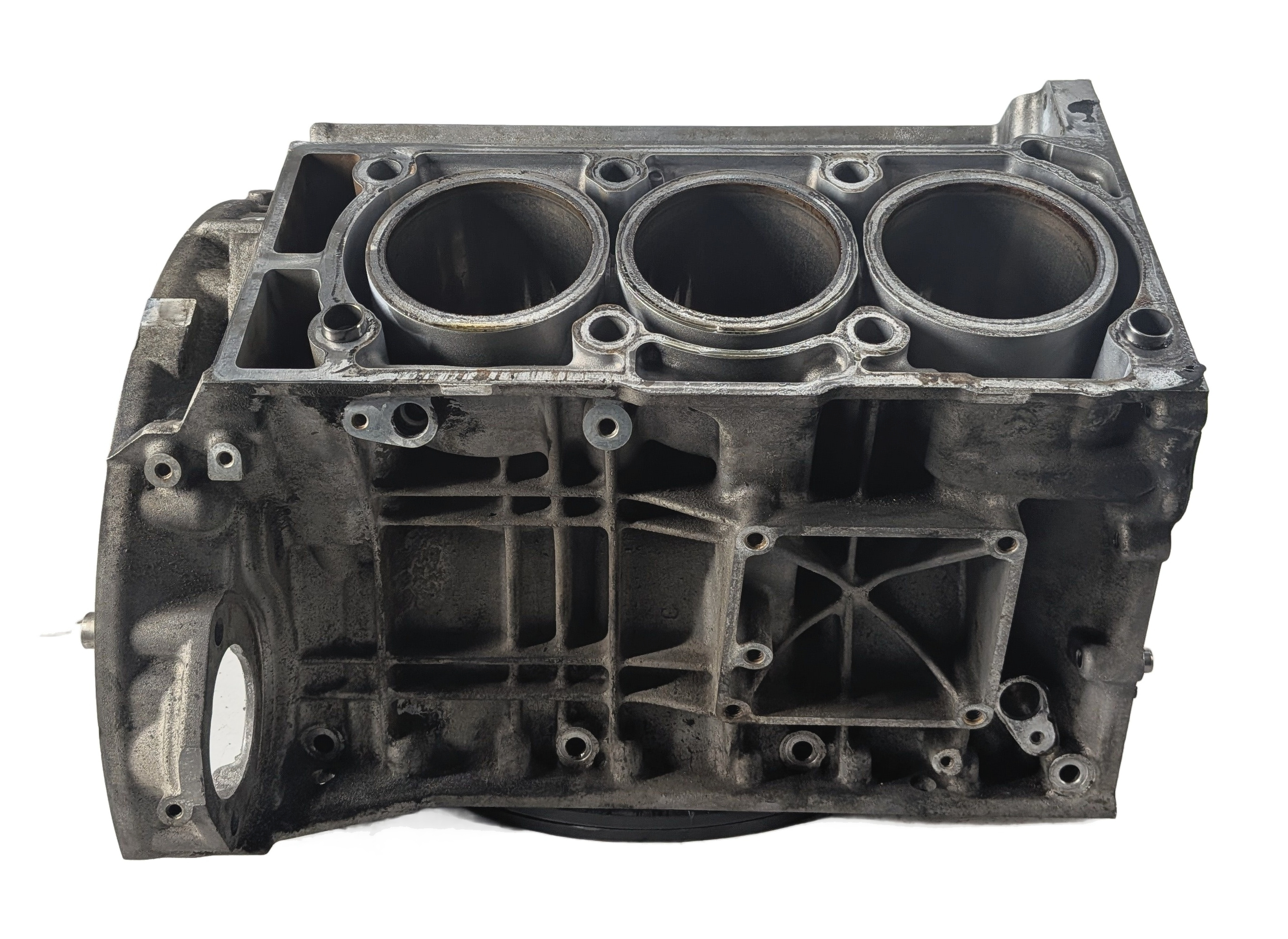 15-17 MERCEDES E400 (C207 W212) 3.0L M276 TURBO ENGINE BARE CYLINDER BLOCK — exact item pictured