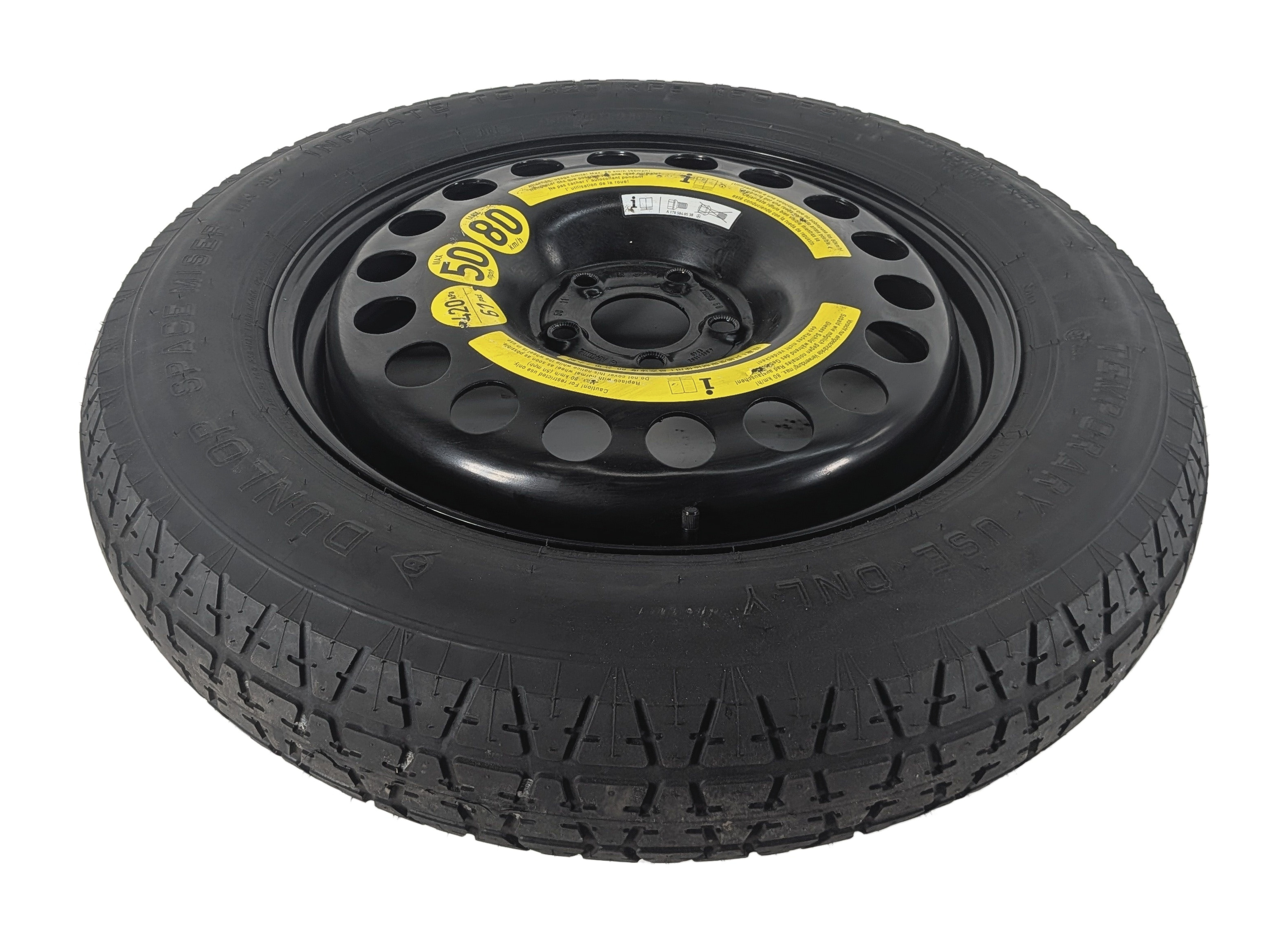2007-2016 MERCEDES BENZ GLE ML CLASS (W164 W166) 18x4 SPARE TIRE WHEEL RIM — exact item pictured