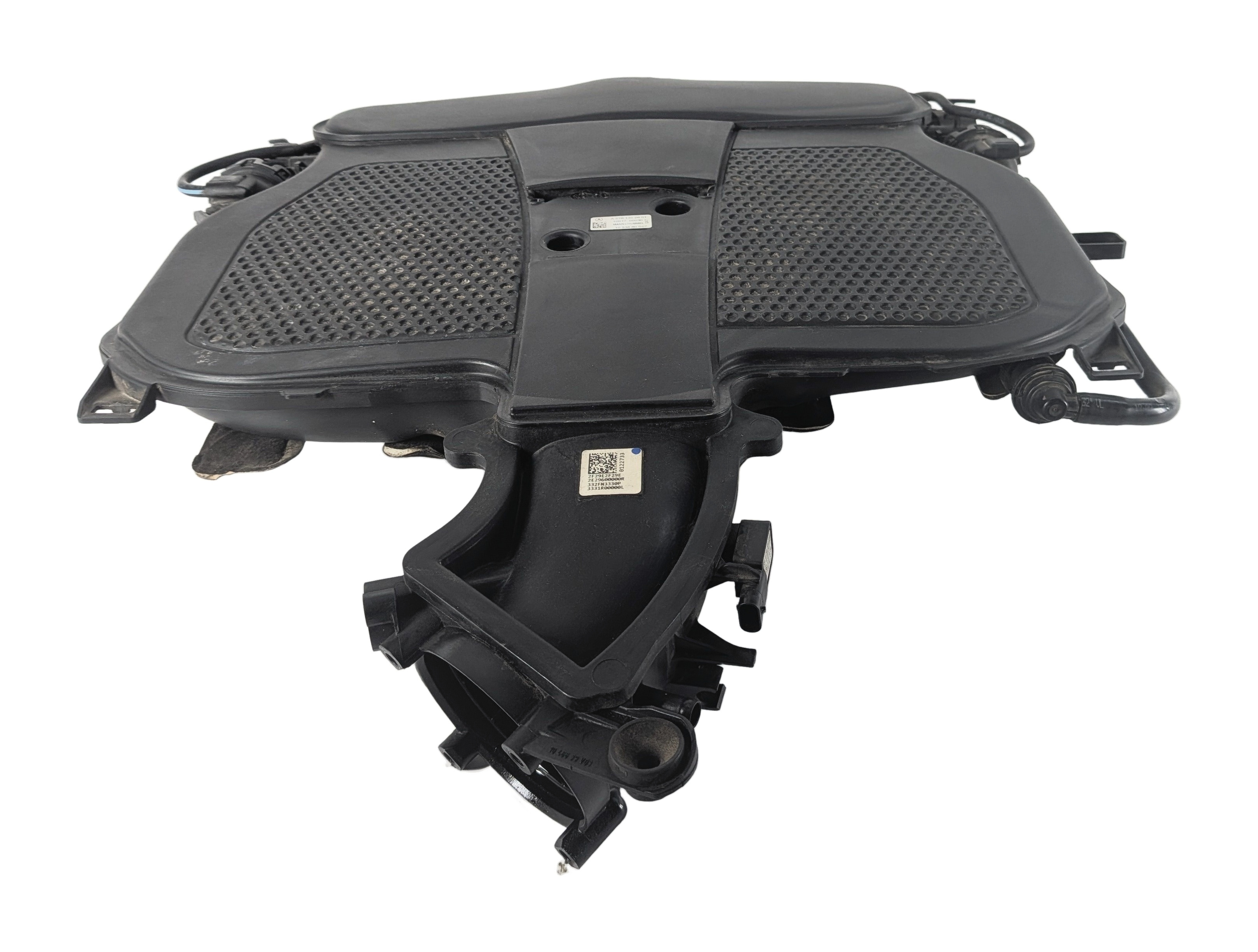 12-13 MERCEDES C350 E350 GLK350 ML350 R350 SLK350 3.5L UPPER INTAKE MANIFOLD — exact item pictured