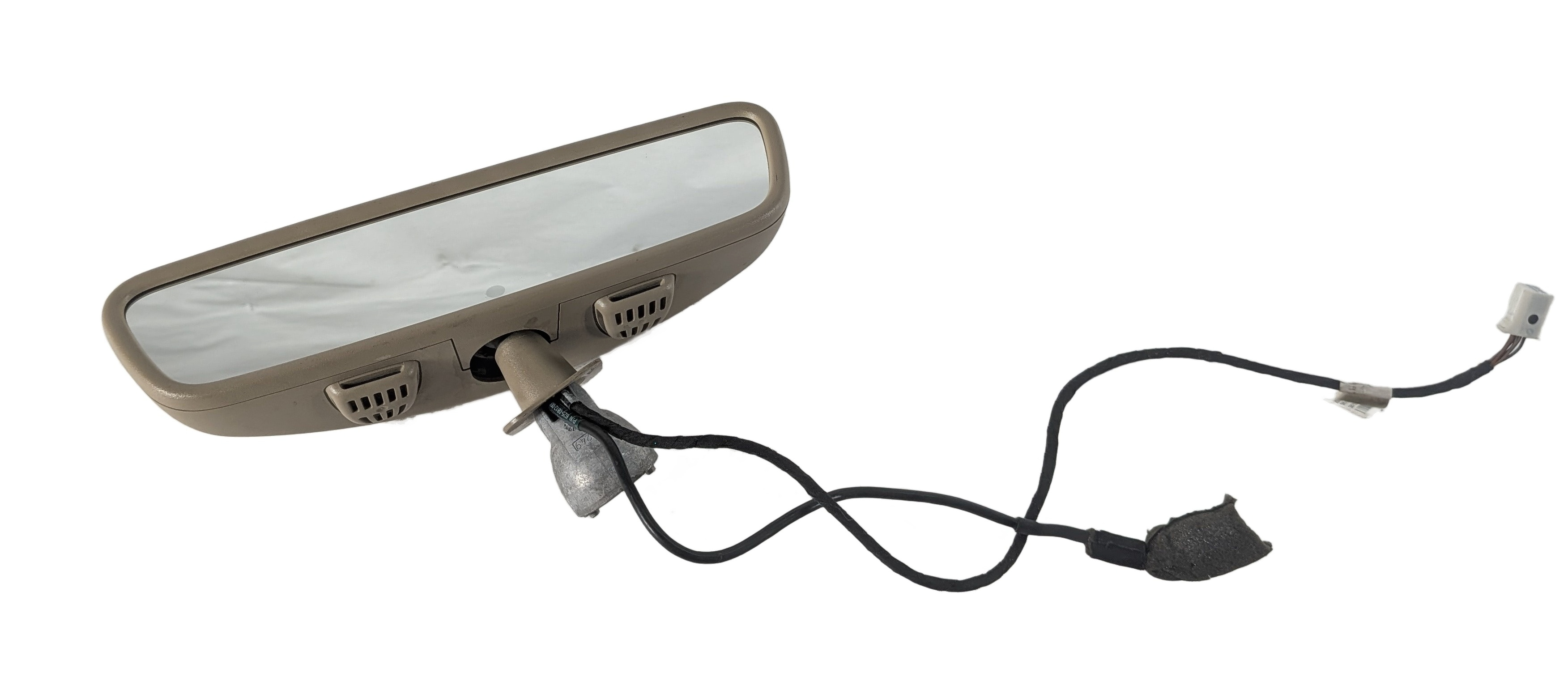 12-16 MERCEDES GL ML CLASS (W166 X166) AUTODIM HOMELINK REARVIEW MIRROR (Beige) — exact item pictured