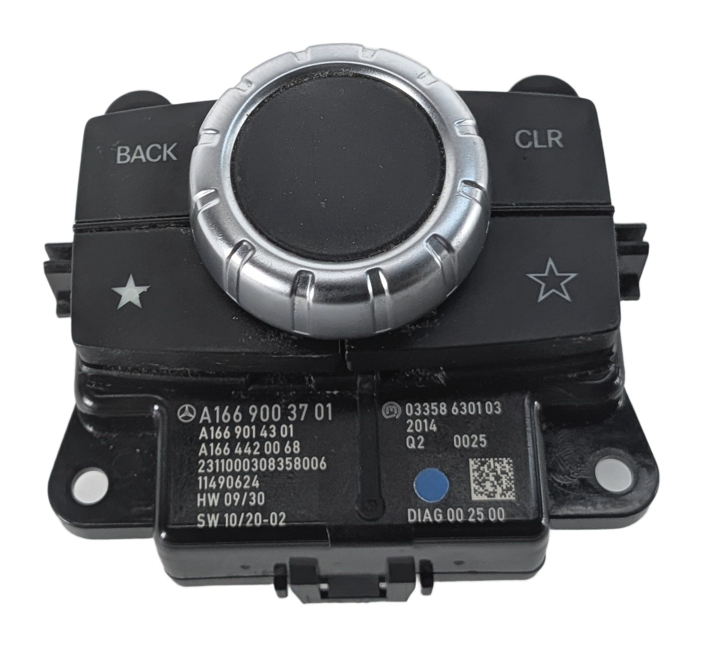 2012-2013 MERCEDES G550 GL350 GL450 GL550 ML350 ML550 (W166 X166) RADIO GPS KNOB — exact item pictured