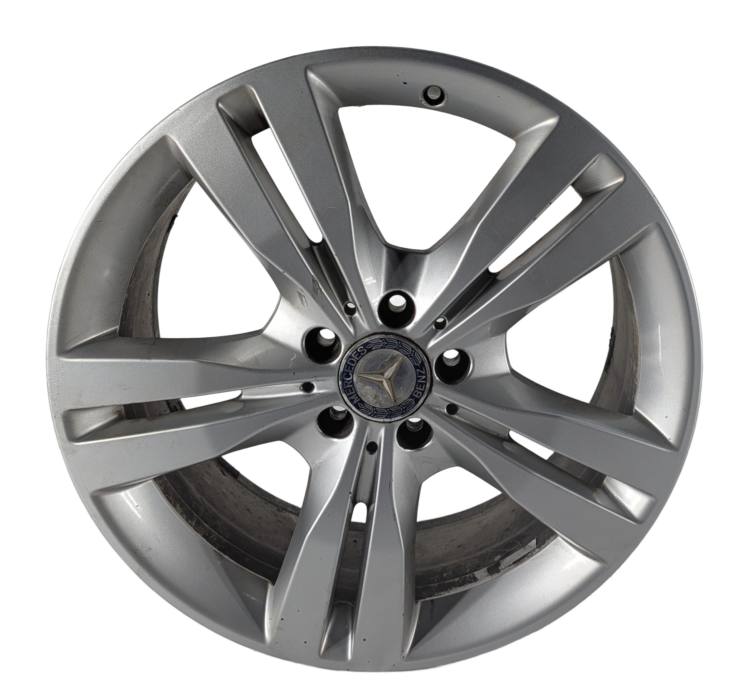 2012-2014 MERCEDES ML350 (W166) 19x8 5 DOUBLE SPOKE ALUMINUM ALLOY WHEEL RIM — exact item pictured