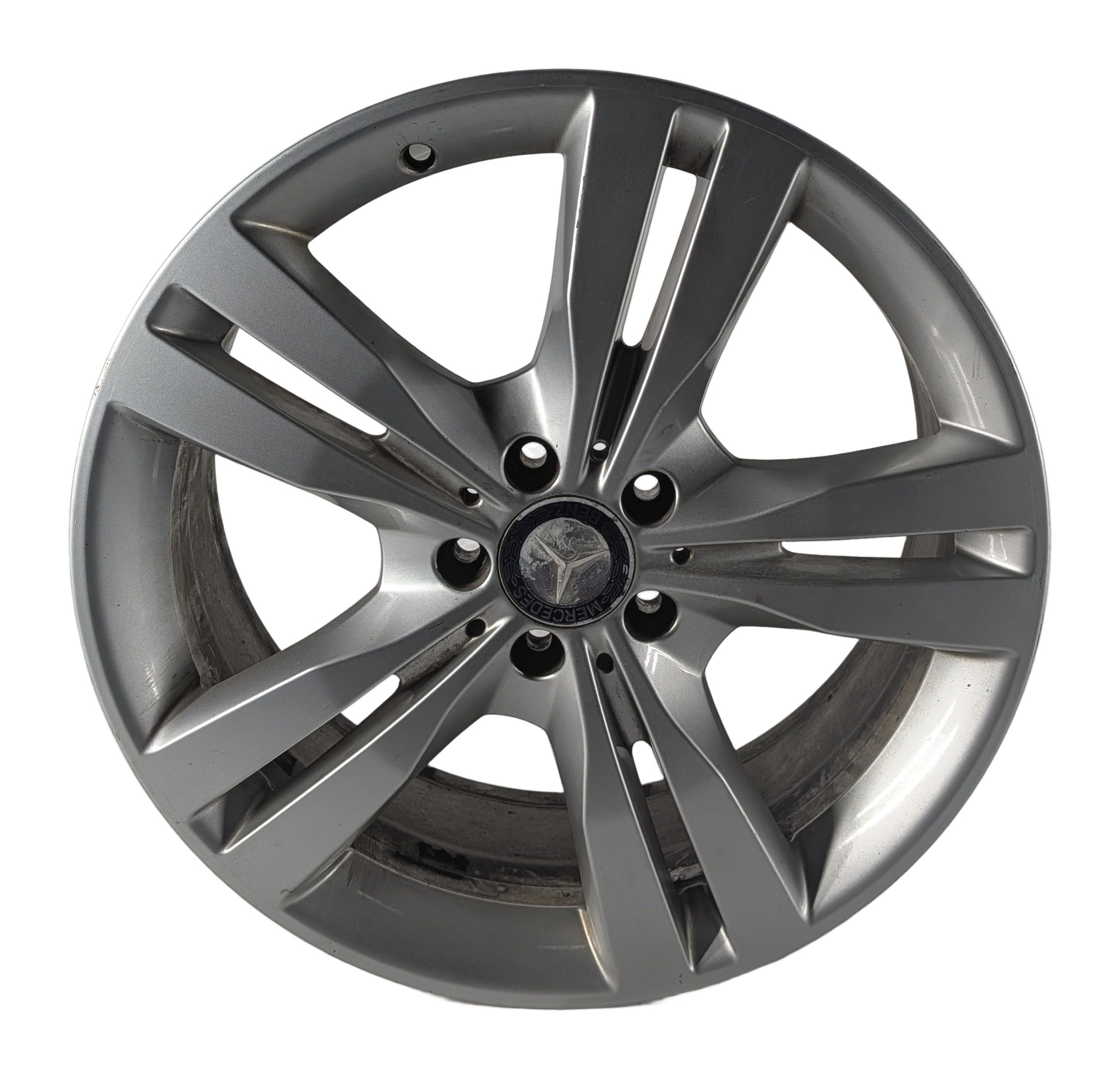 2012-2014 MERCEDES ML350 (W166) 19x8 5 DOUBLE SPOKE ALUMINUM ALLOY WHEEL RIM — exact item pictured