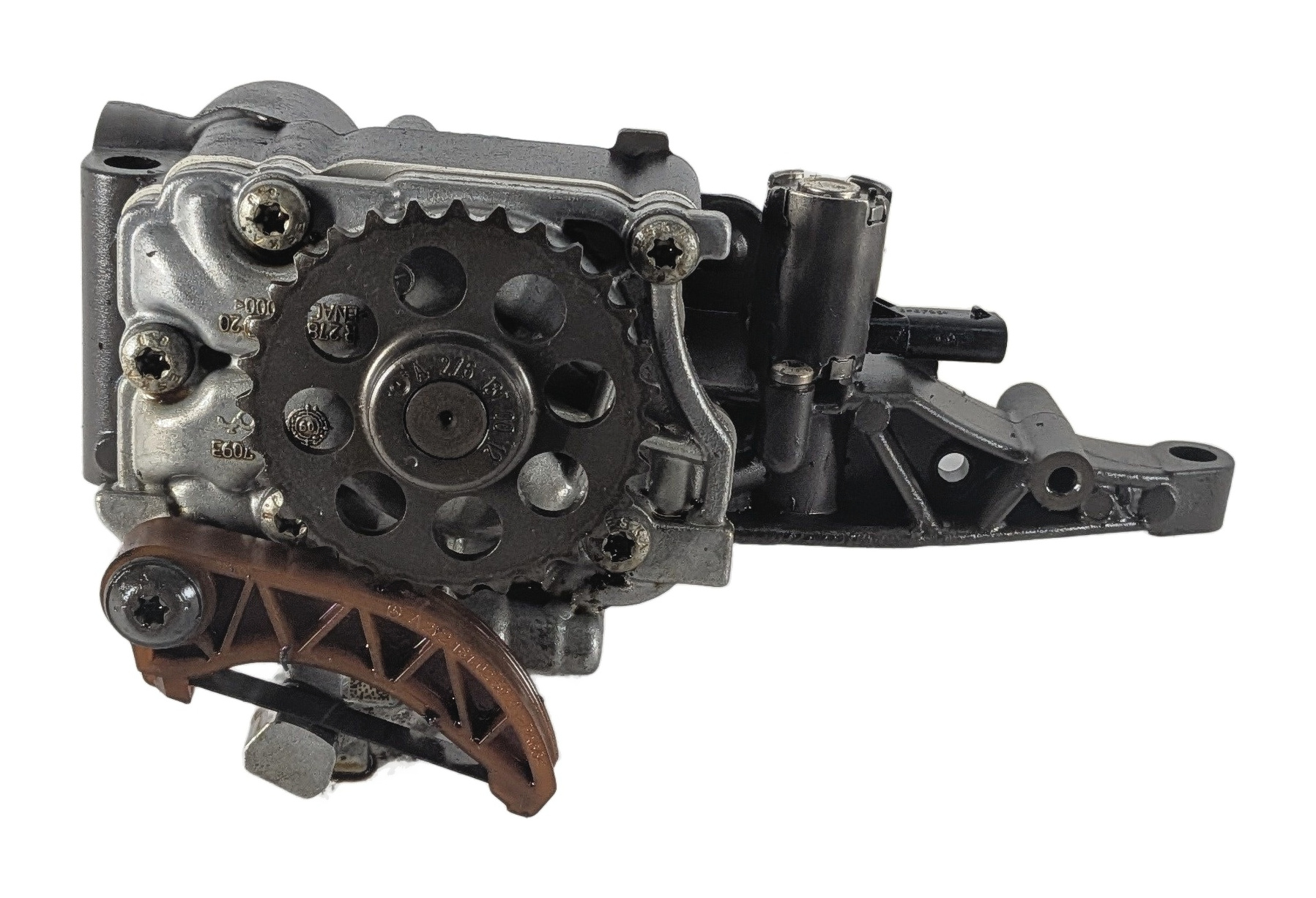 2012 MERCEDES ML350 (W166) 3.5L (276.955) ENGINE OIL FLUID PUMP CHAIN SPROCKET — exact item pictured