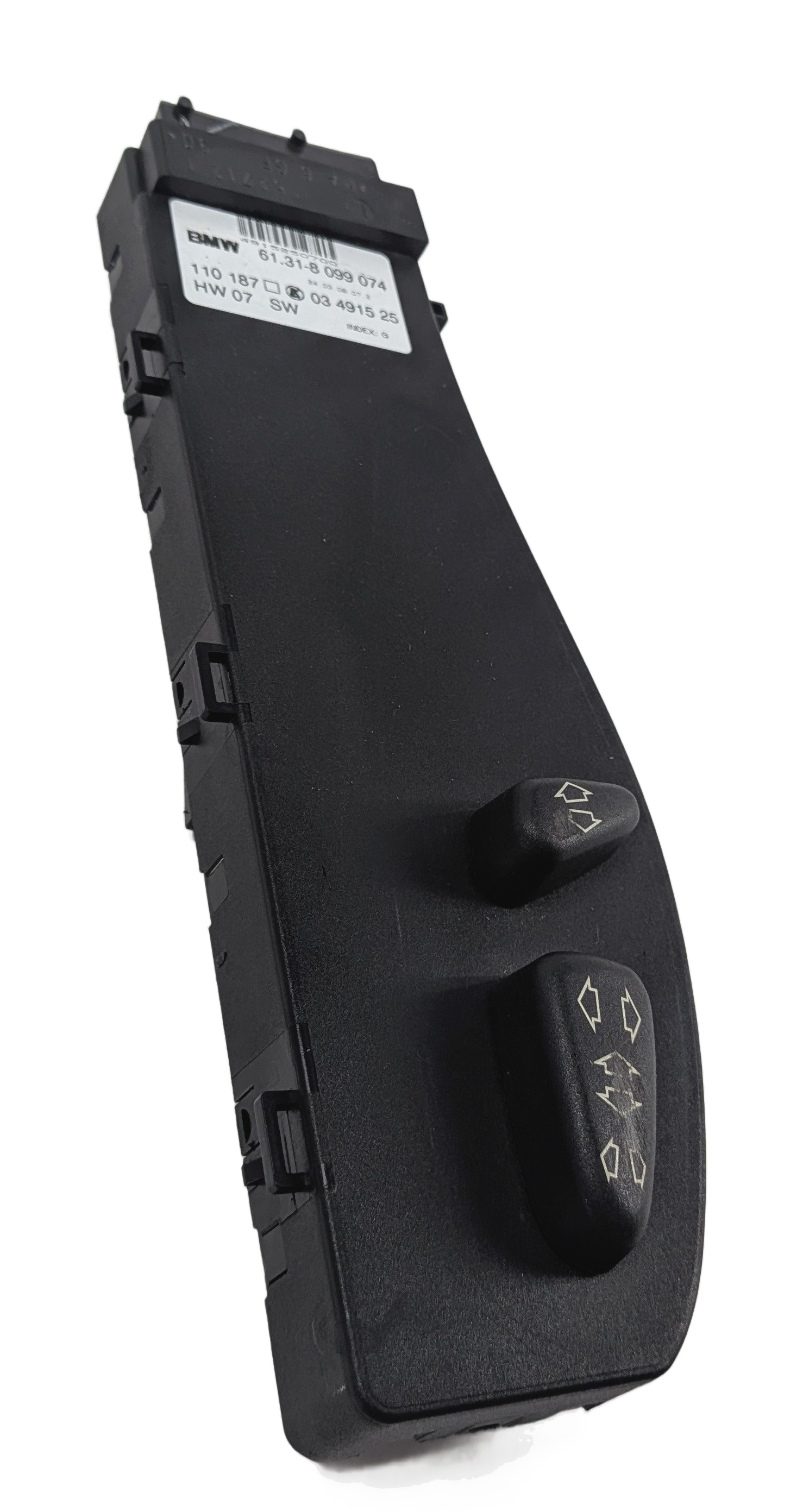 2006 BMW Z4 (E85/E86) FRONT RIGHT PASSENGER POWER SEAT ADJUSTMENT CONTROL SWITCH — exact item pictured