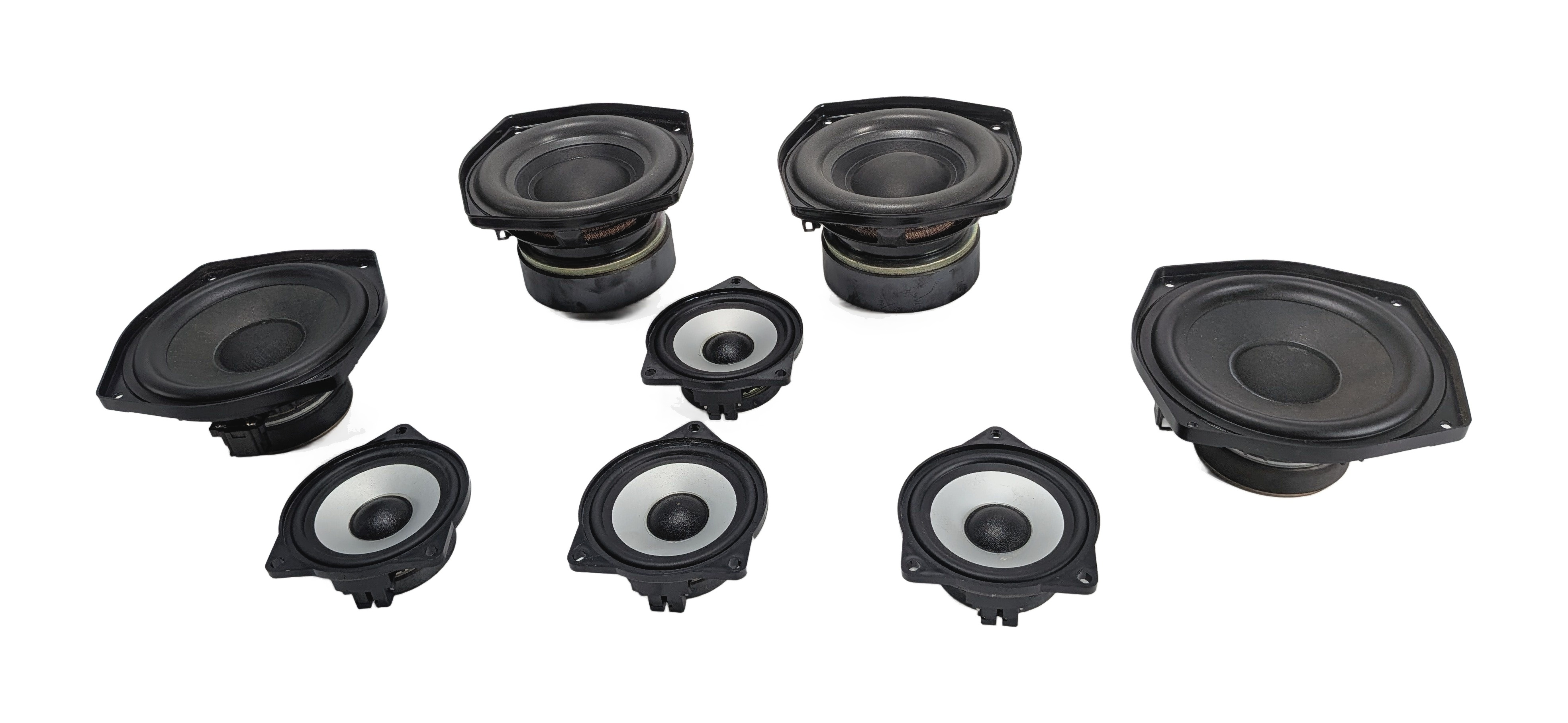 2006 BMW Z4 (E85/E86) TOP HIFI SOUND SYSTEM AUDIO SPEAKER SET/8 — exact item pictured