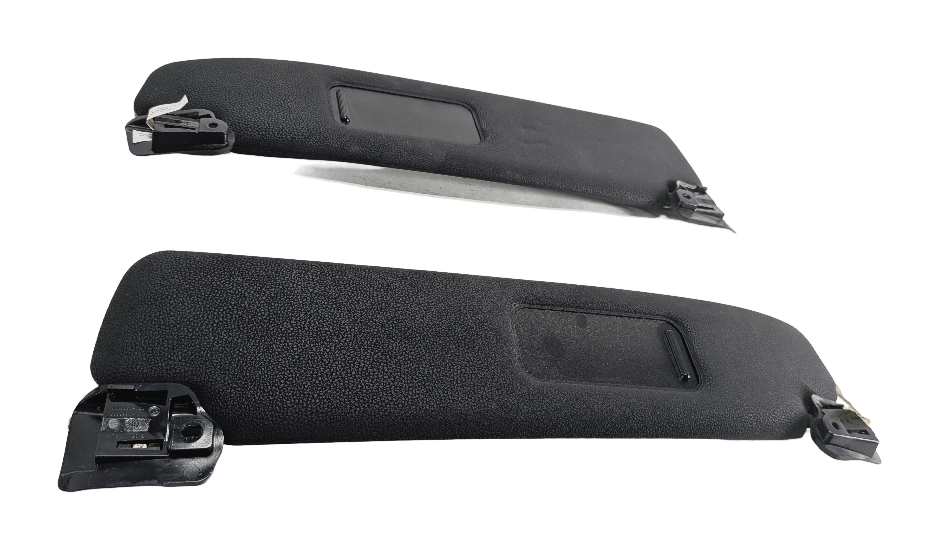 2003-2008 BMW Z4 (E85) FRONT LEFT & RIGHT SUN VISOR SUNVISOR SET (Black) — exact item pictured