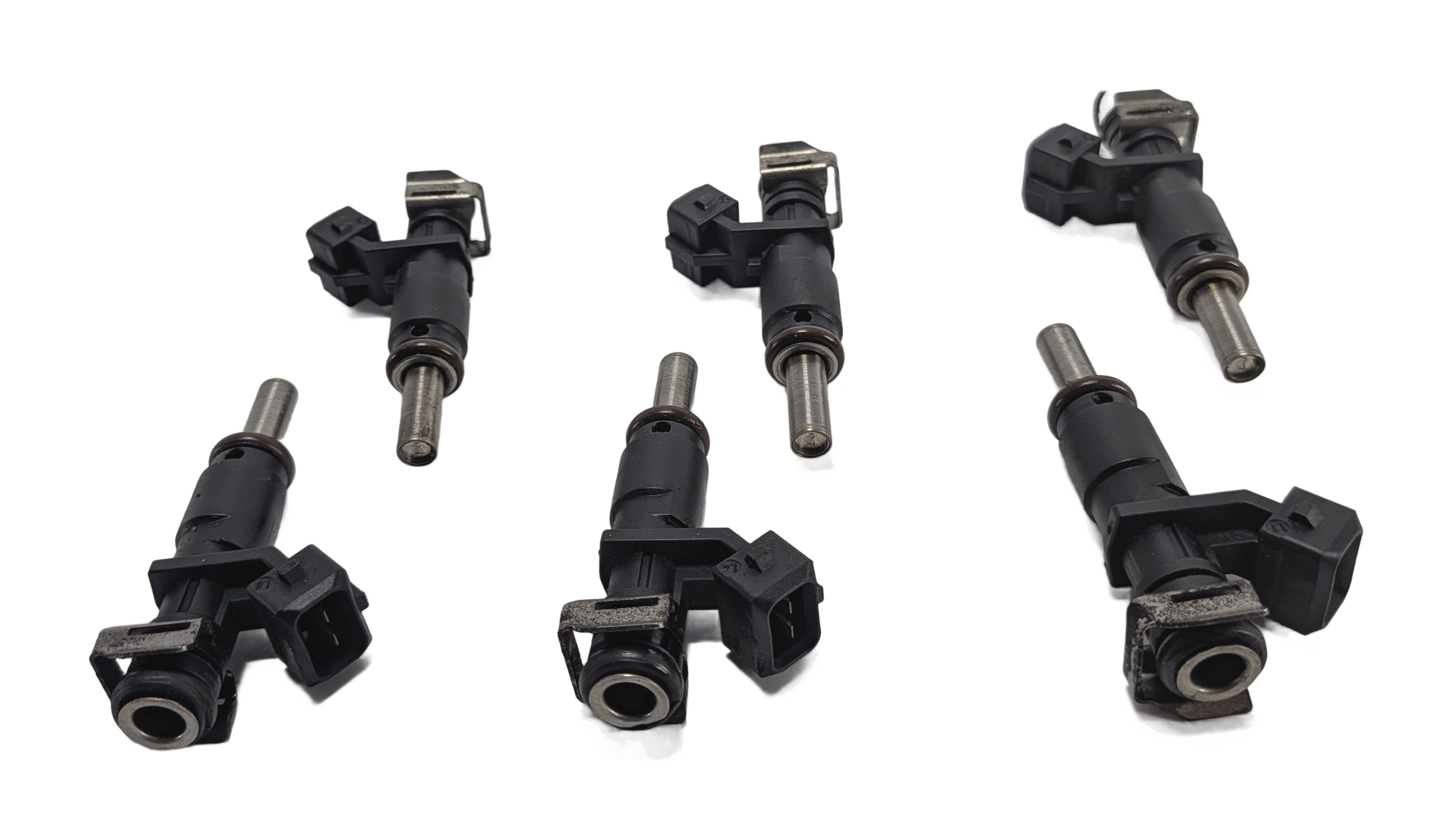 06-13 BMW 3 5 SERIES X3 X5 Z4 E46 E60 E70 E85 E90 3.0L N52 FUEL INJECTOR SET — exact item pictured