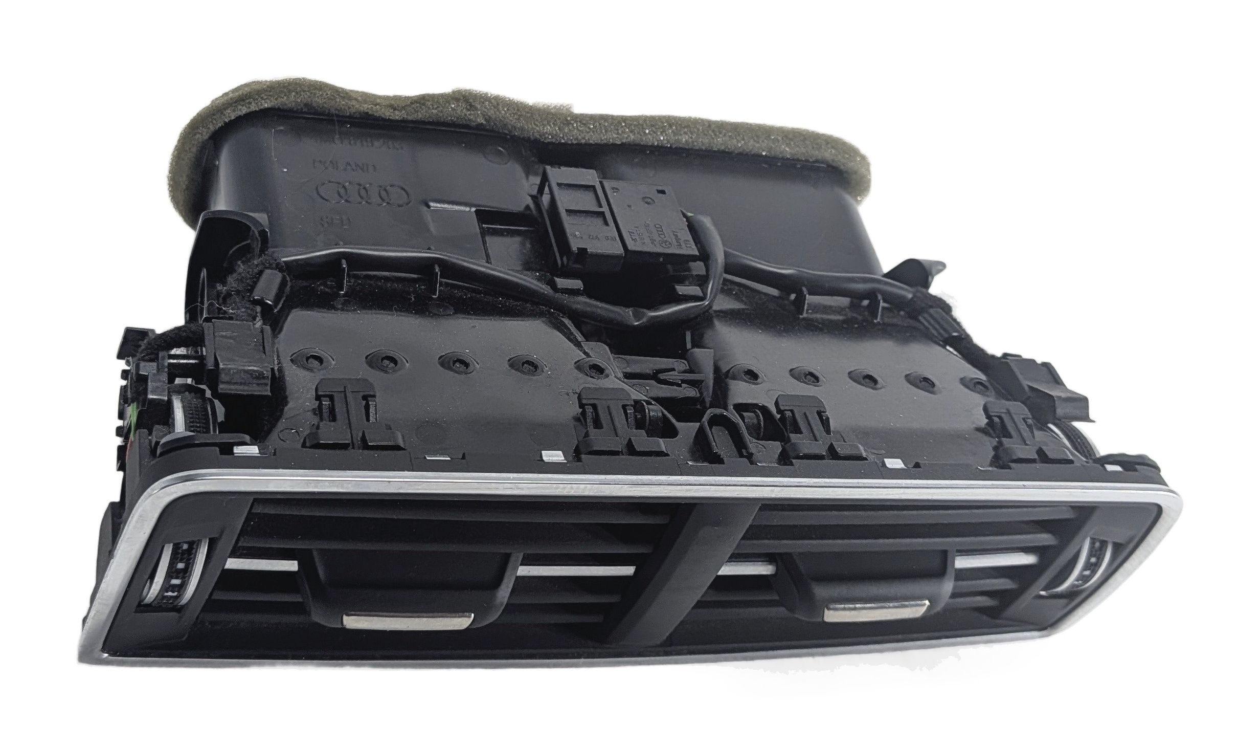 2017 AUDI Q7 (4M) REAR CENTER CONSOLE DASH HEAT AIR AC VENT GRILLE (Black) — exact item pictured