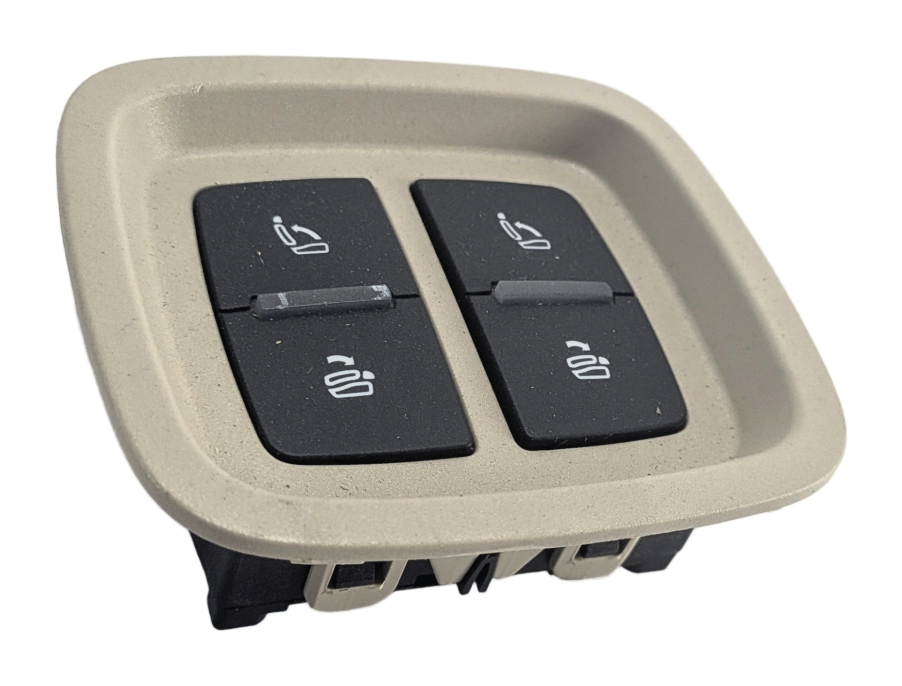 2017 AUDI Q7 (4M) REAR 3RD ROW SEAT FOLD RELEASE CONTROL SWITCH PANEL — exact item pictured
