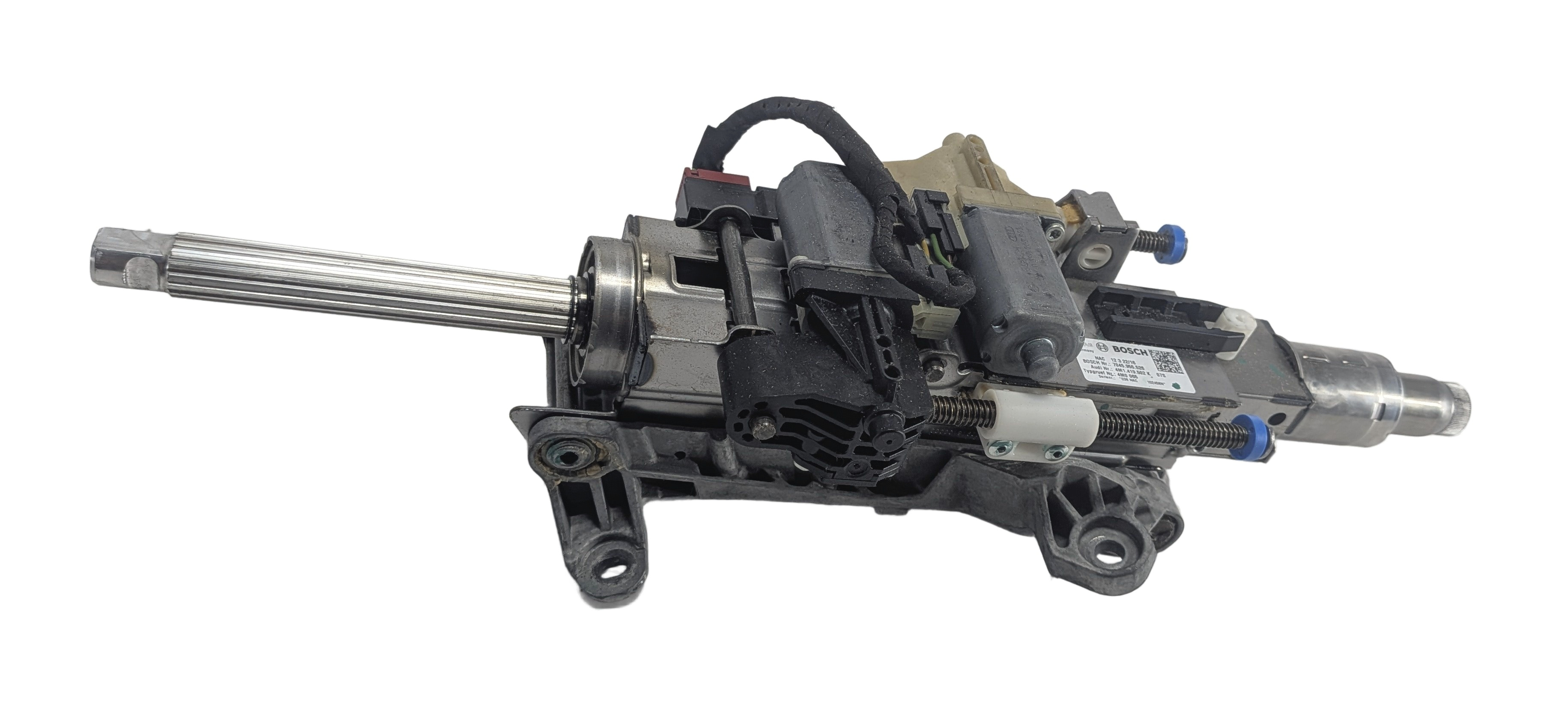 17-19 AUDI Q7 4M ESTEERING COLUMN w/ MOTORS (NO lane keep & NO adaptive cruise) — exact item pictured