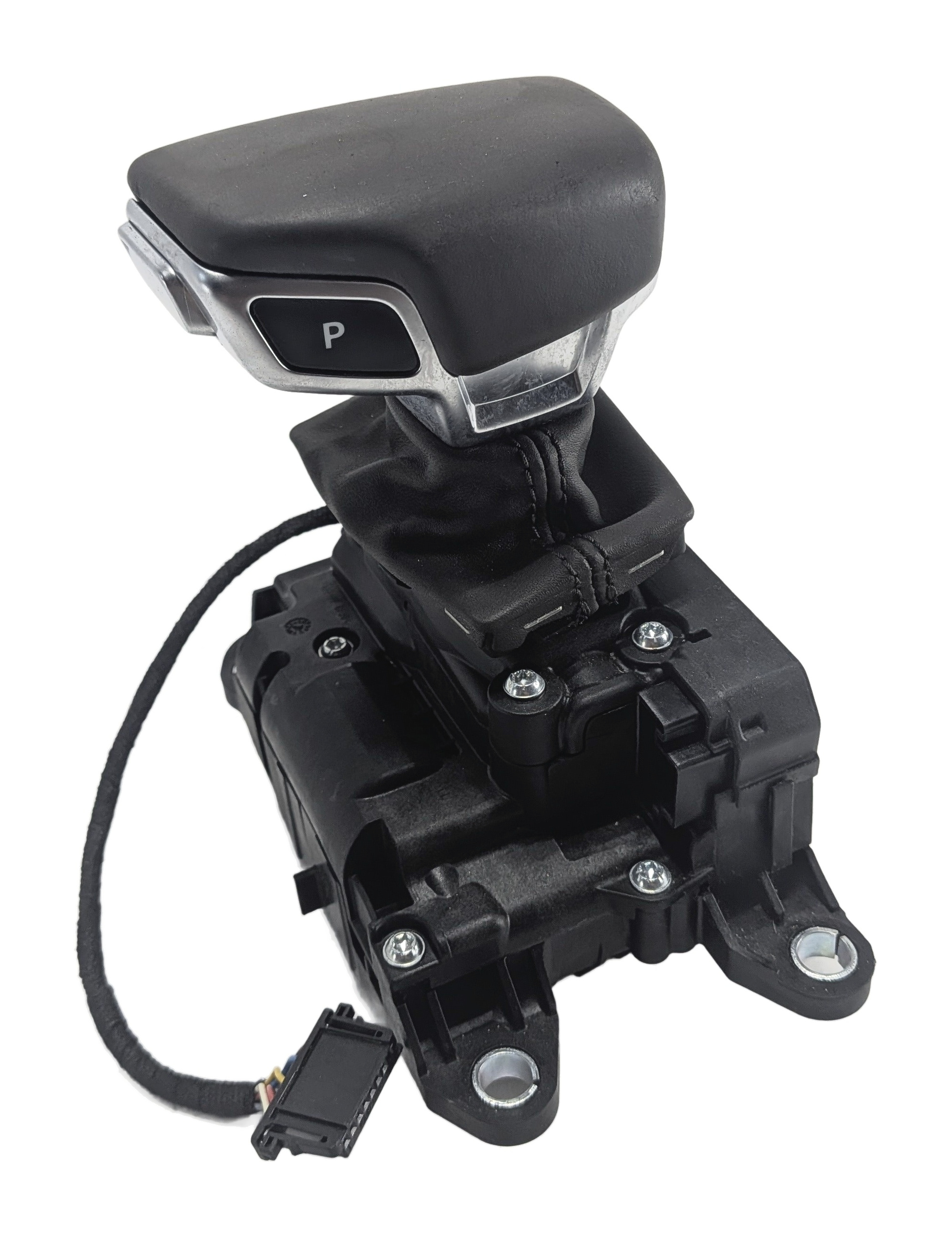 2017-2019 AUDI Q7 (4M) TRANSMISSION GEAR SHIFTER ASSEMBLY (BLACK LEATHER FINISH) — exact item pictured
