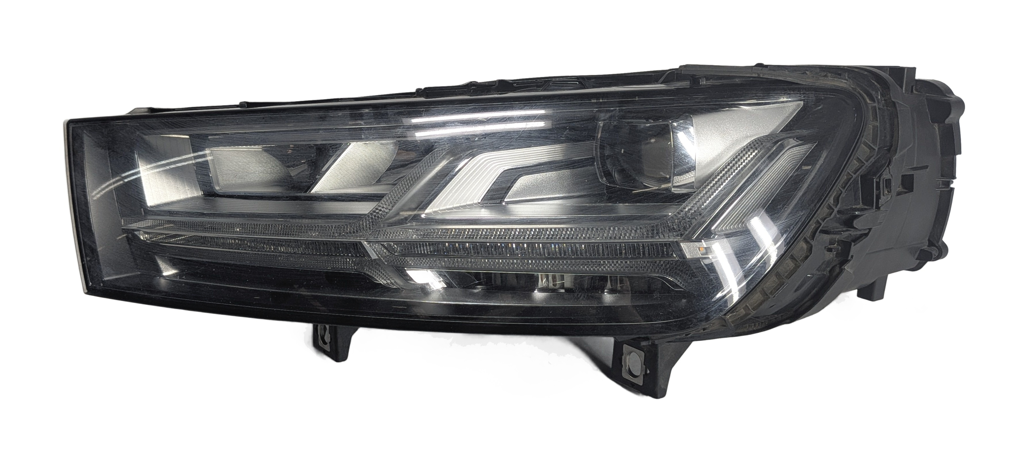17-19 AUDI Q7 (4M) LEFT FRONT DRIVER DYNAMIC LED HEADLIGHT LIGHT LAMP (8Q3) — exact item pictured