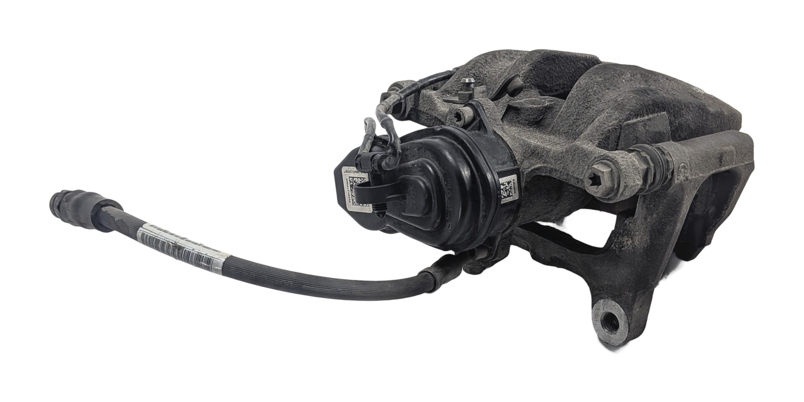 2017-2020 AUDI Q7 Q8 (4M) REAR LEFT DRIVER BRAKE CALIPER w/ LINES — exact item pictured