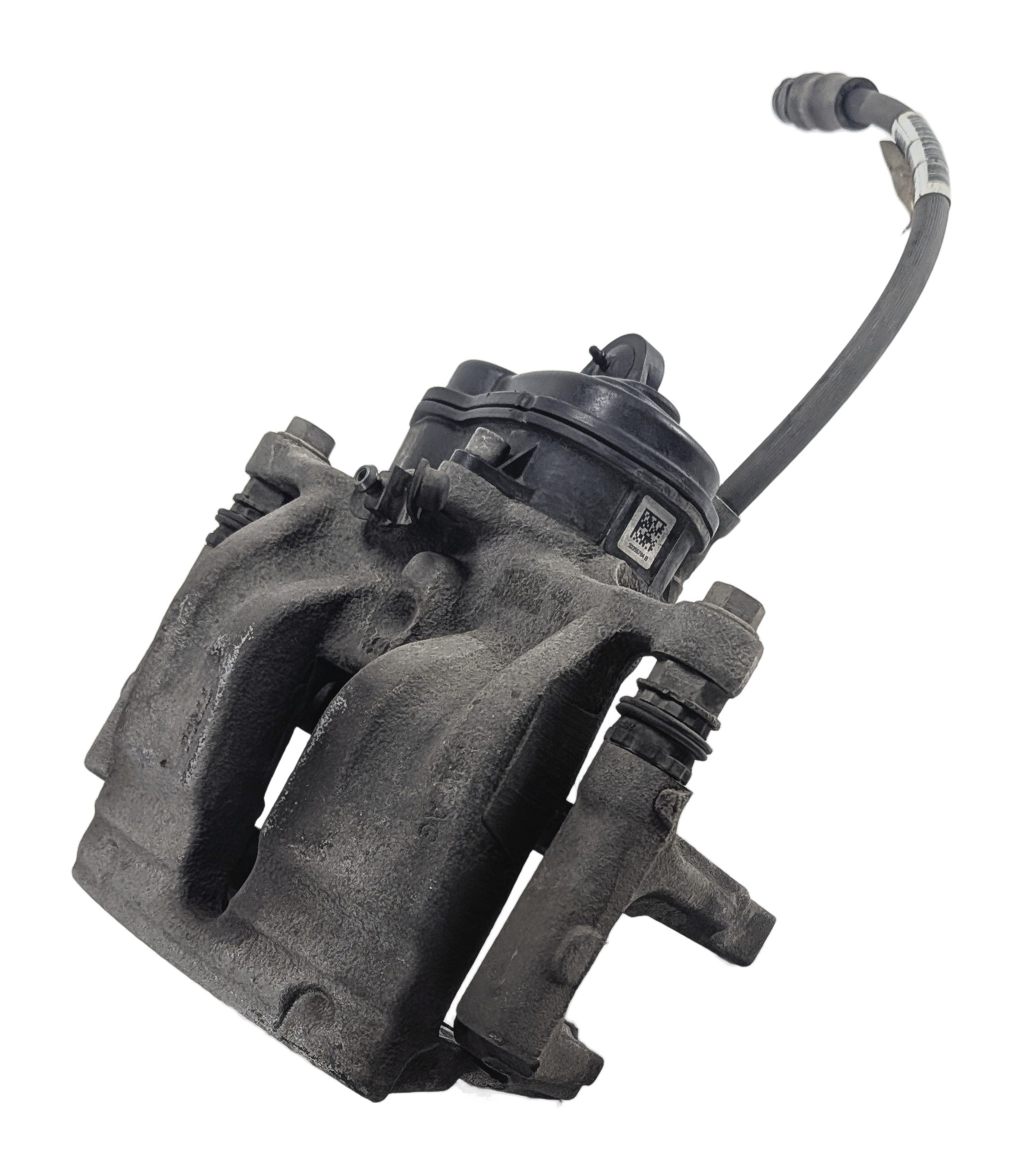 2017-2020 AUDI Q7 Q8 (4M) REAR RIGHT PASSENGER BRAKE CALIPER w/ LINES — exact item pictured