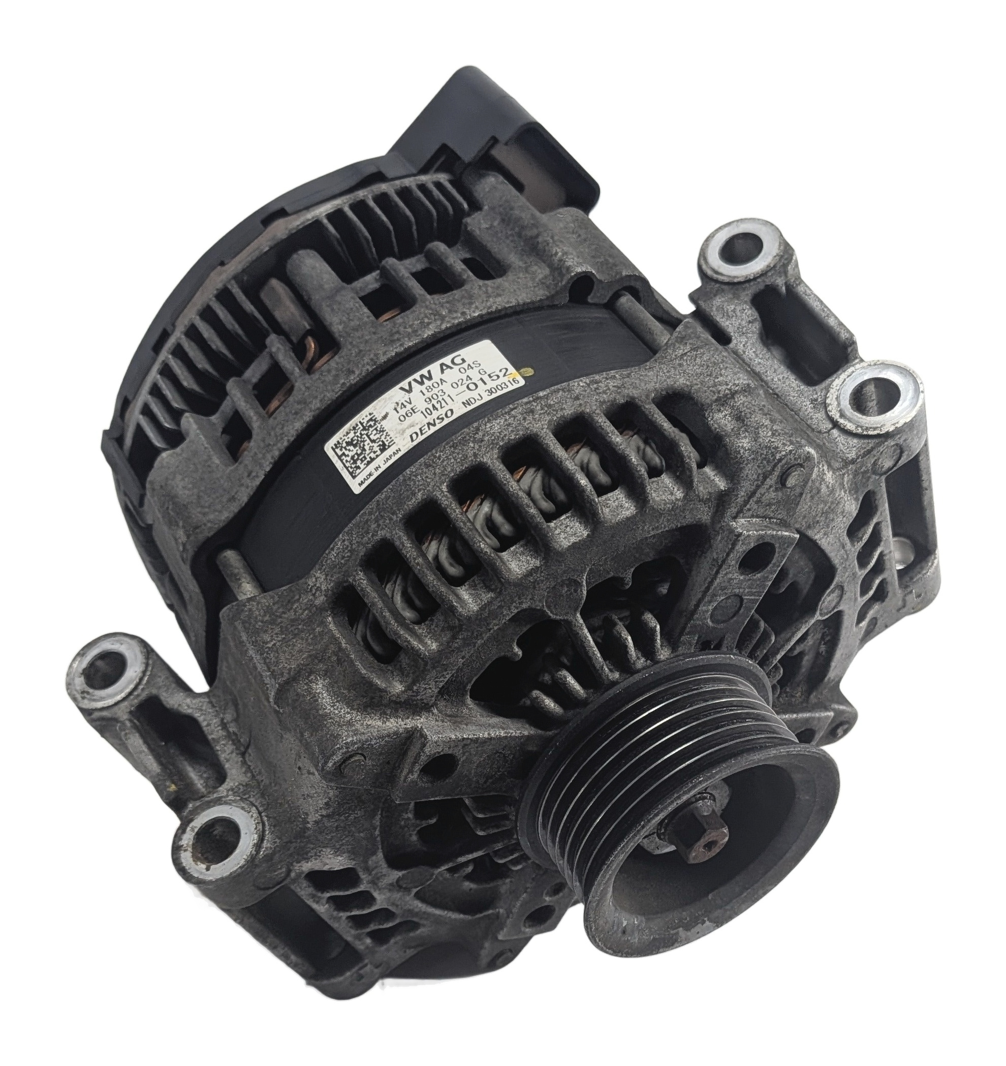 2017-2019 AUDI Q7 (4M) 3.0L SUPER SUPERCHARGED CREC ENGINE ALTERNATOR 180 AMP — exact item pictured