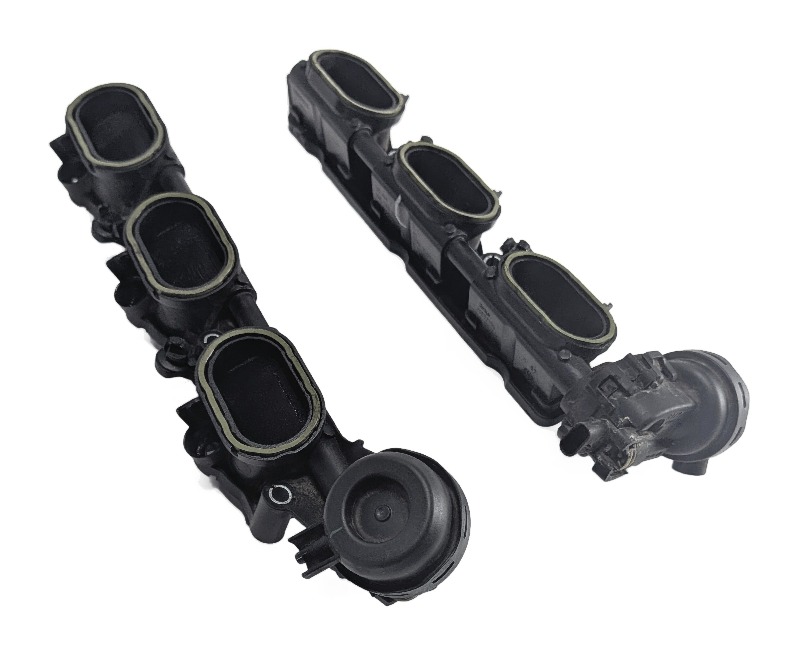 16-19 AUDI A6 A7 A8 Q7 C7 4M 3.0L SUPER CREC LEFT LOWER INTAKE MANIFOLD DIFFUSER — exact item pictured