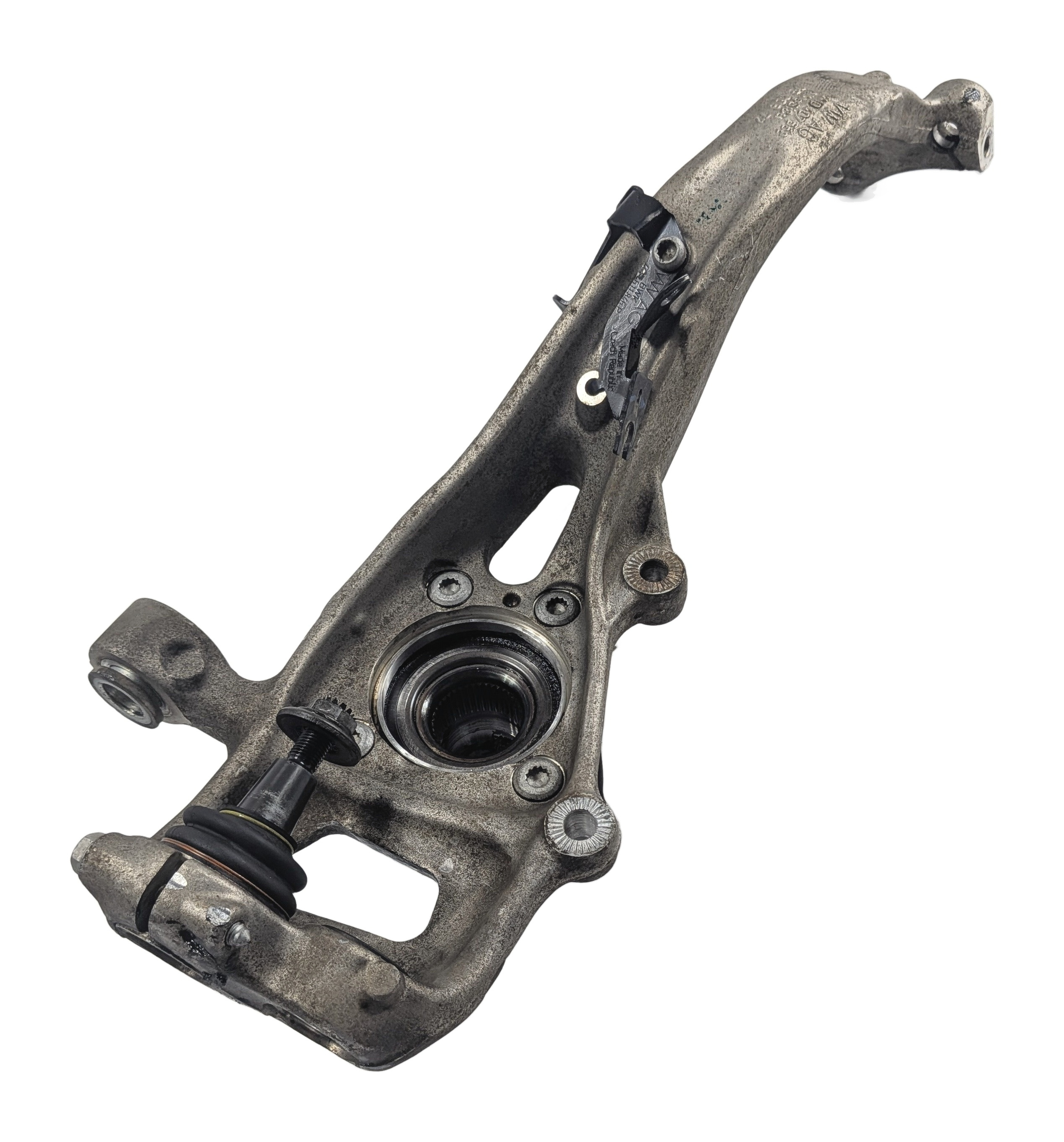 2017-2020 AUDI Q7 (4M) FRONT RIGHT PASSENGER SPINDLE KNUCKLE WHEEL BEARING HUB — exact item pictured