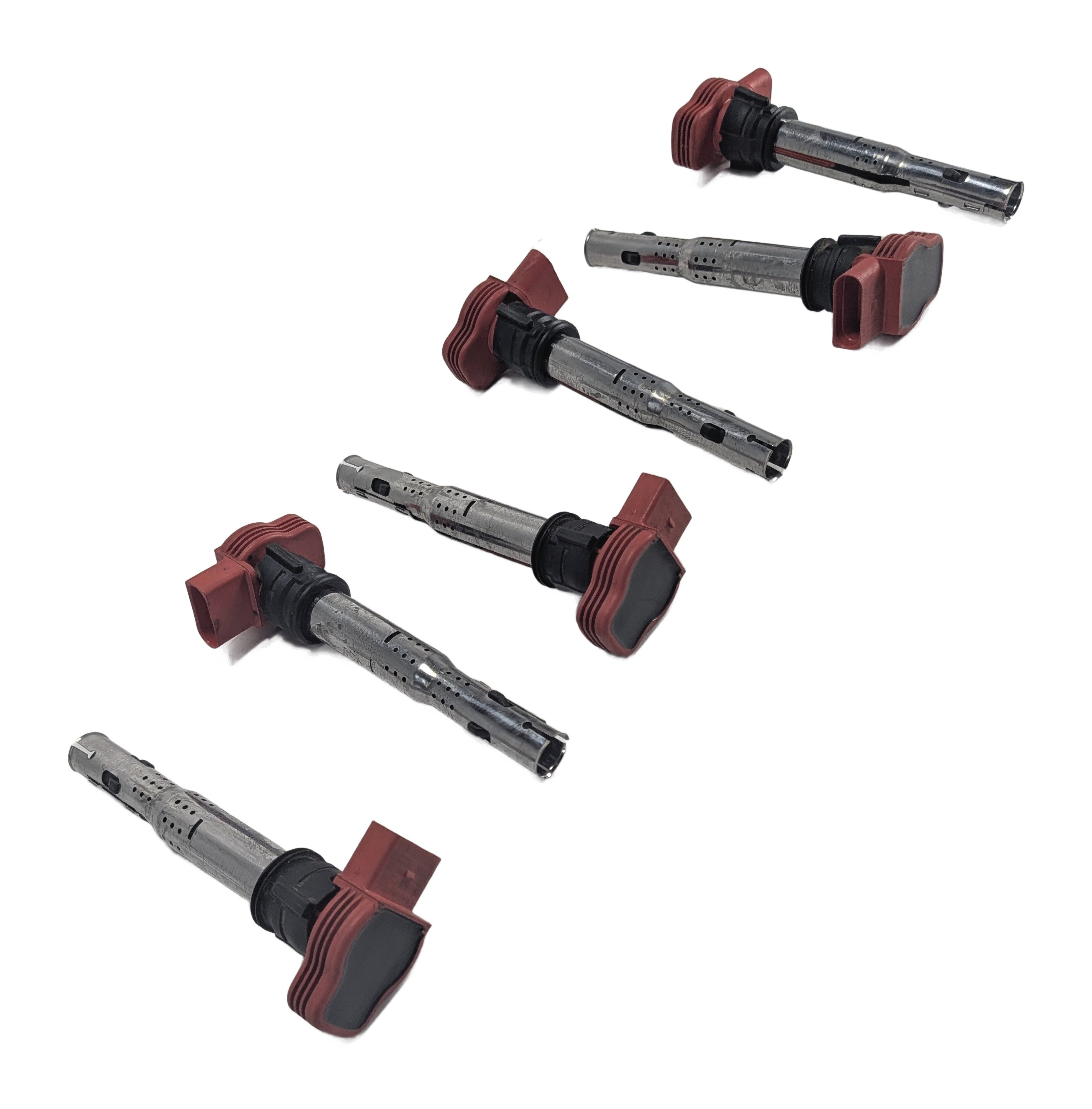 2005-2017 AUDI A4 S4 A5 S5 A6 S6 A7 A8 Q5 SQ5 Q7 R8 S8 IGNITION COIL SET 6 — exact item pictured