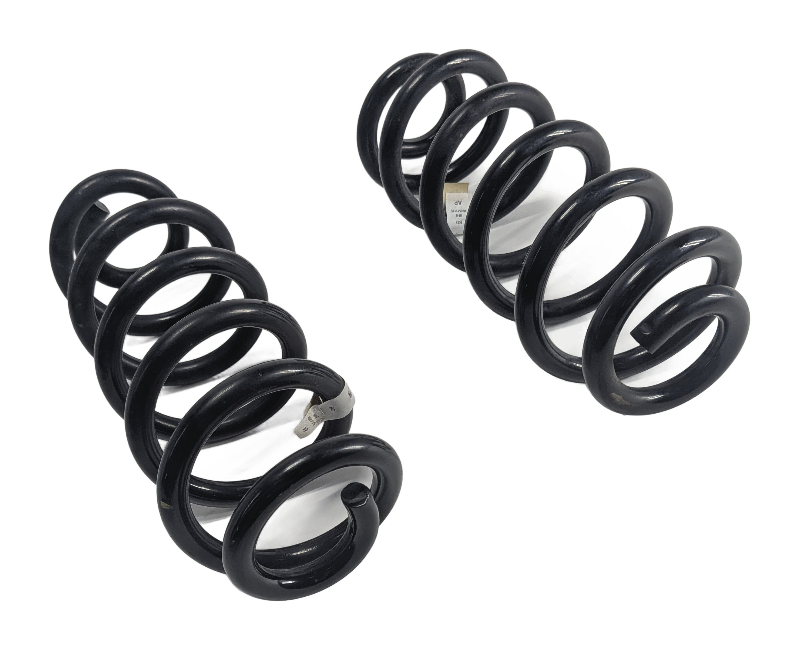 2017-2020 AUDI Q7 (4M) REAR LEFT & RIGHT SUSPENSION COIL SPRING SET-2 — exact item pictured