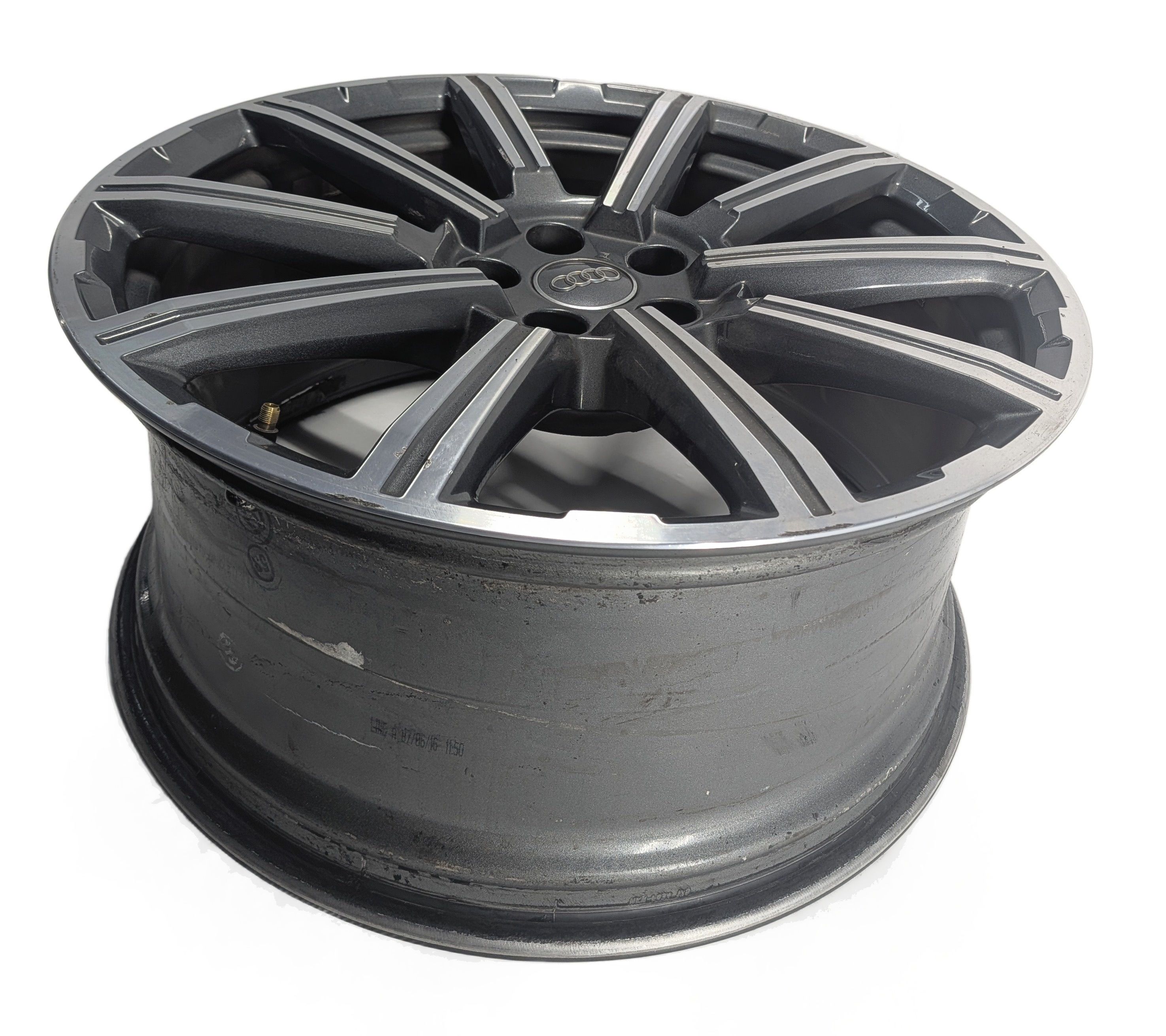 2017-2019 AUDI Q7 (4M) 20x9 ALUMINUM ALLOY 10-SPOKE WHEEL RIM — exact item pictured