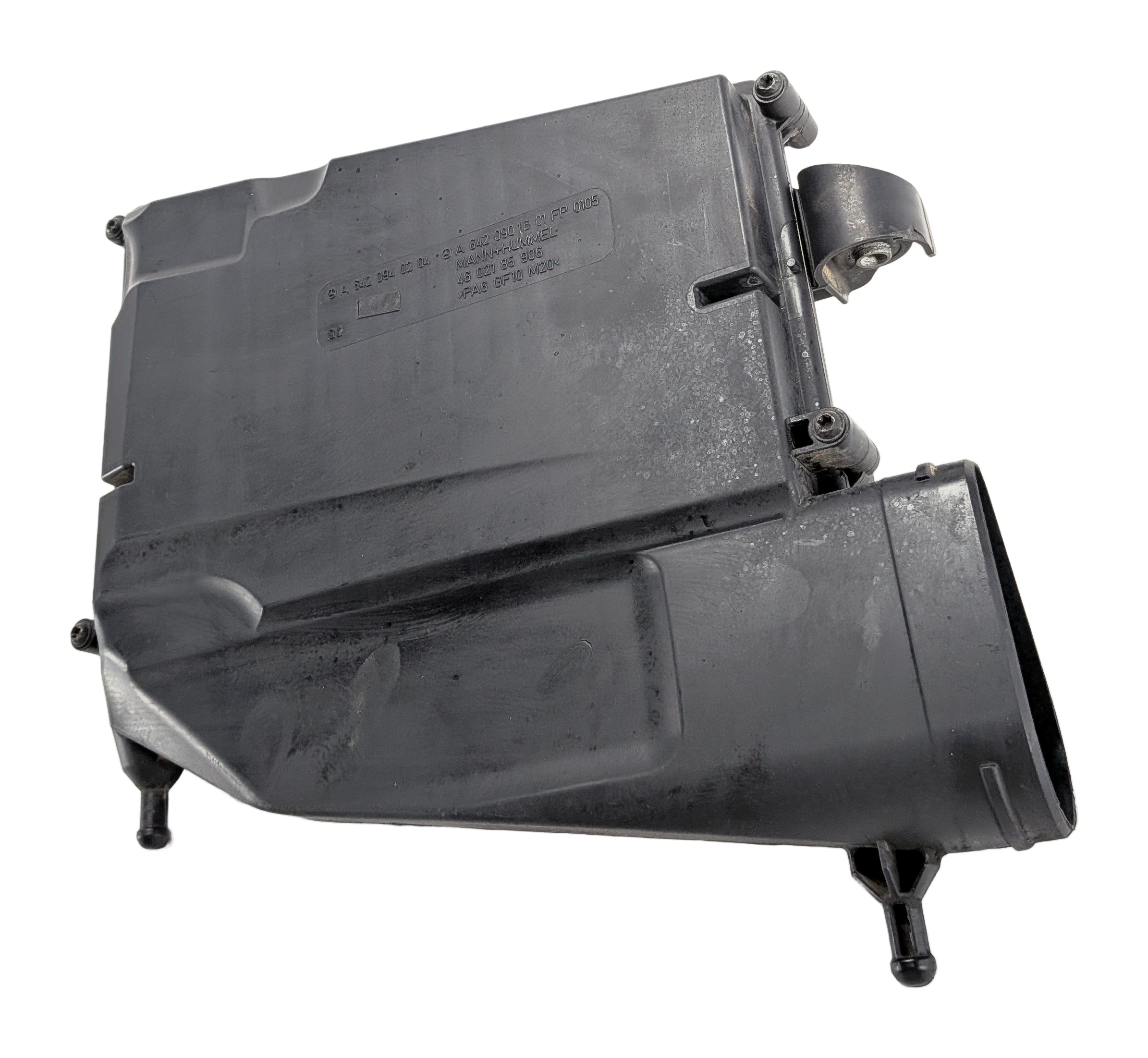 07-11 MERCEDES E320 E350 (W211 W212) 3.0L OM642 DIESEL RIGHT AIR CLEANER BOX — exact item pictured