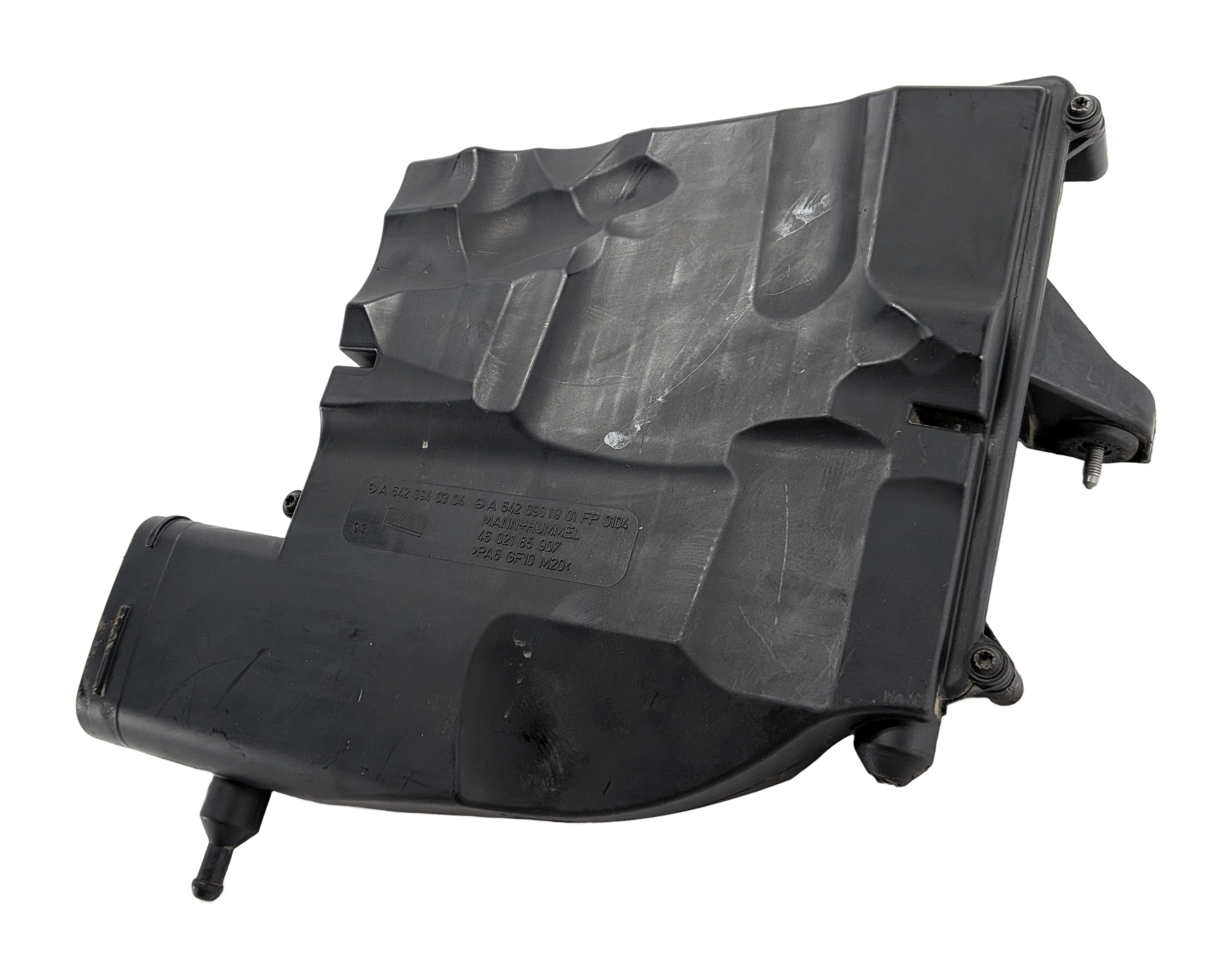 07-11 MERCEDES E320 E350 (W211 W212) 3.0L OM642 DIESEL LEFT AIR CLEANER BOX — exact item pictured