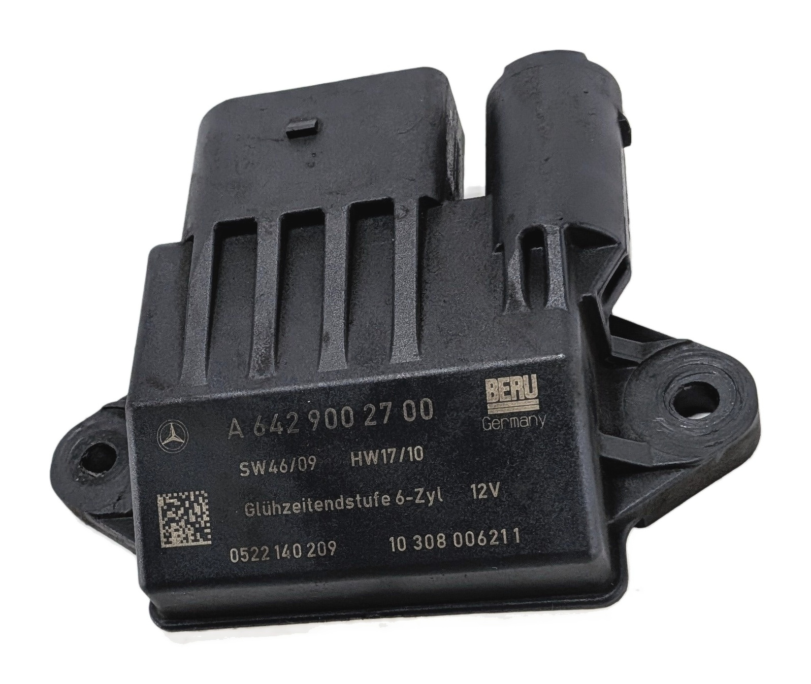 07-13 MERCEDES E320 E350 GL350 ML350 S350 R320 R350 DIESEL GLOW PLUG MODULE — exact item pictured