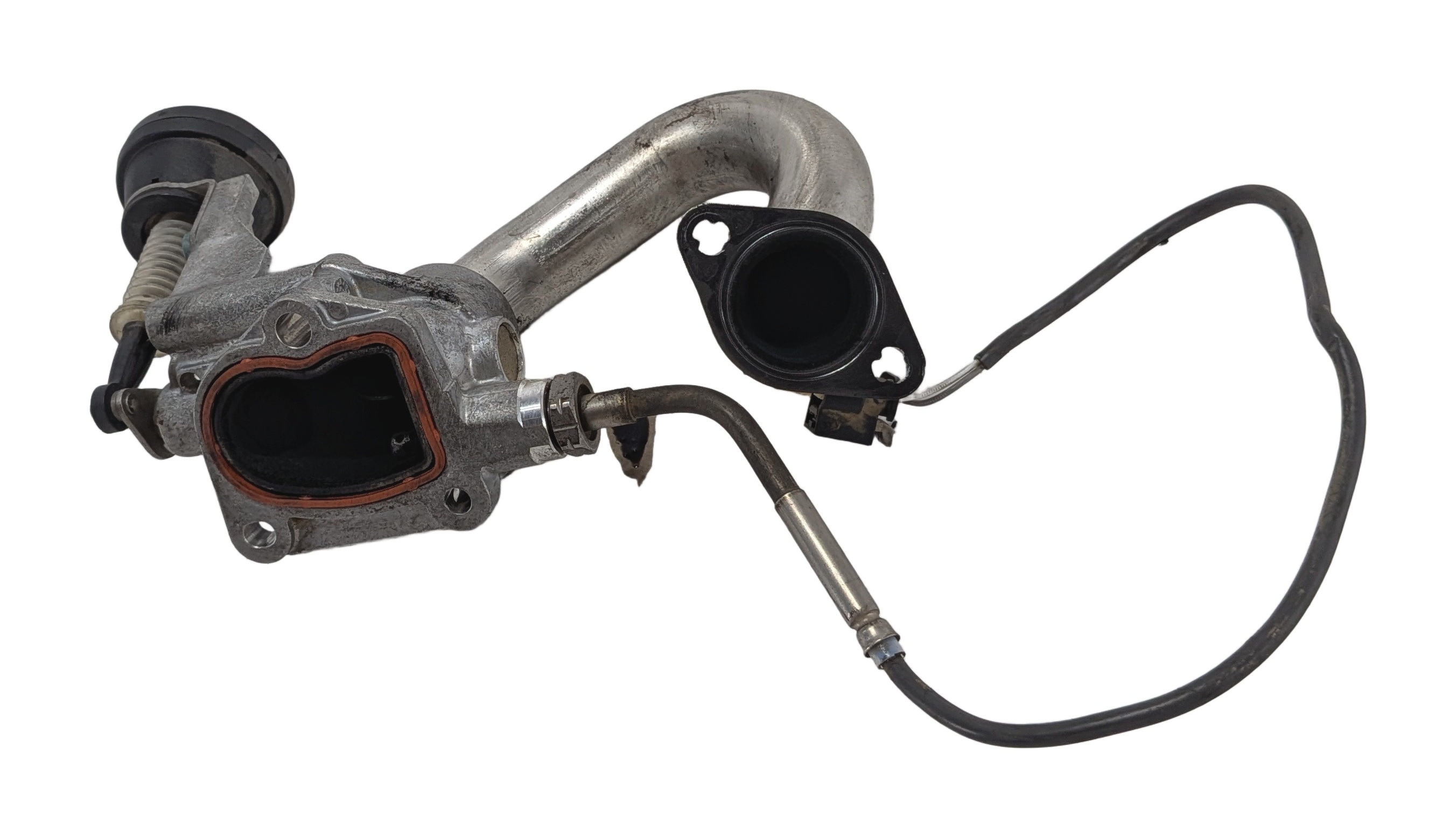 2011 MERCEDES E350 (W212) 3.0L DIESEL (OM642) ENGINE EGR CHANGEOVER VALVE w/PIPE — exact item pictured