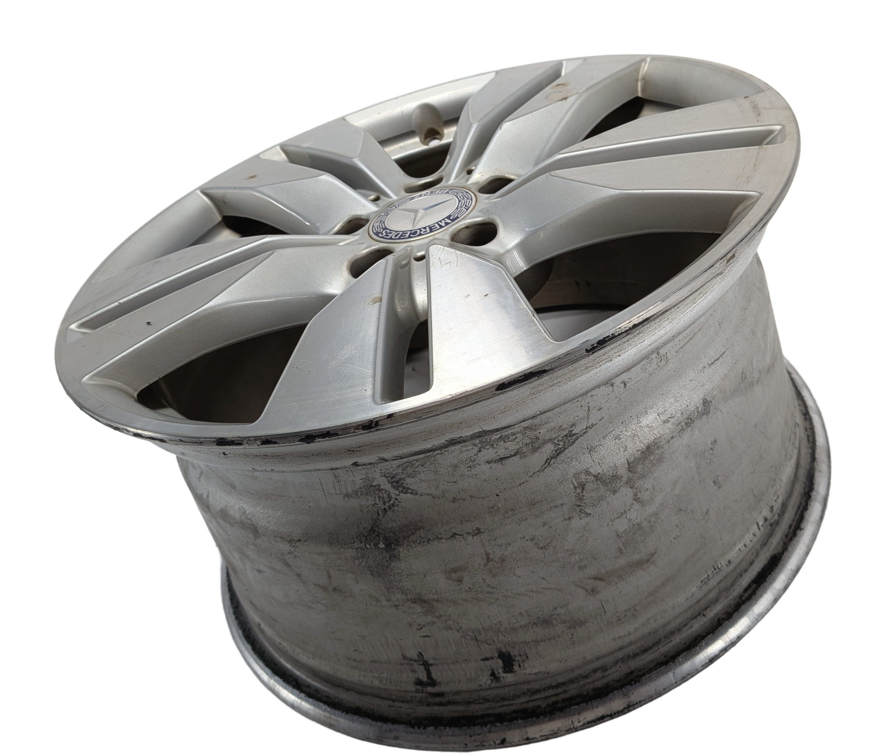 2011 MERCEDES BENZ E350 (W212) SEDAN WAGON 17x8.5 ALUMINUM ALLOY WHEEL RIM — exact item pictured